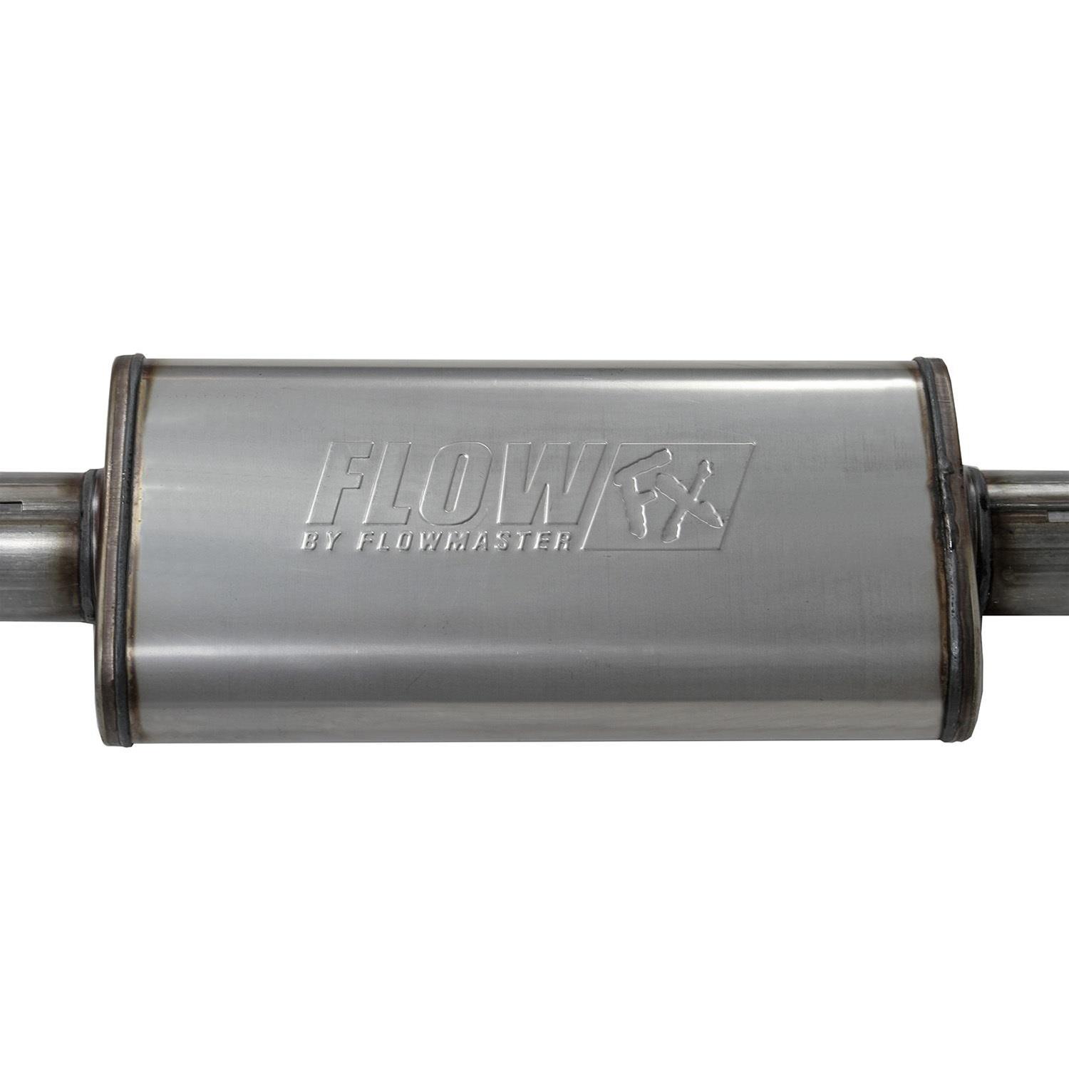 Flowmaster FlowFX Exhaust Systems 717947 System, FlowFX, Cat-back, Stainless Steel, 3.00 in. With 4.50 in. Black Ceramic Coated Tip, Single, Dodge Ram, Kit thumbnail 3