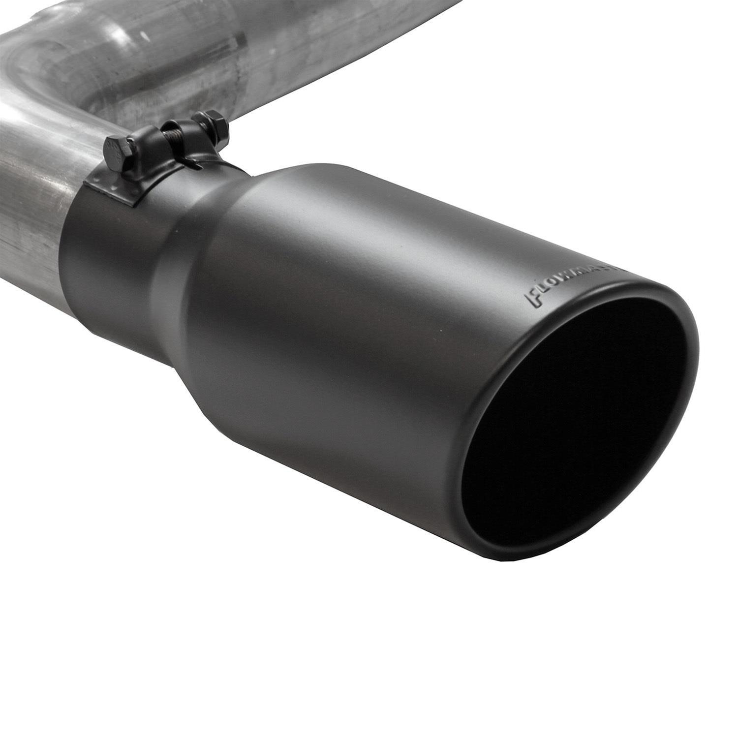 Flowmaster FlowFX Exhaust Systems 717947 System, FlowFX, Cat-back, Stainless Steel, 3.00 in. With 4.50 in. Black Ceramic Coated Tip, Single, Dodge Ram, Kit