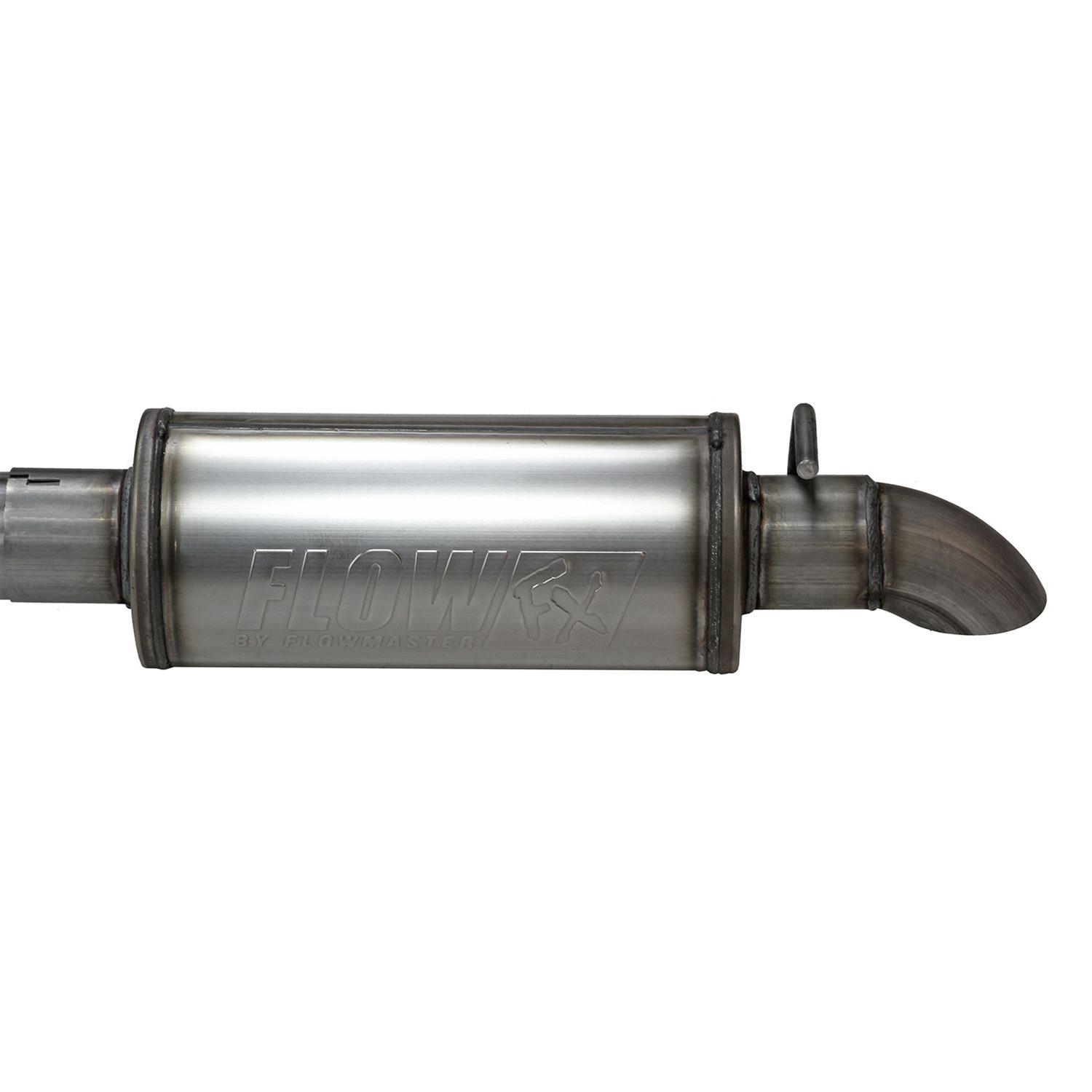 Flowmaster FlowFX Extreme Exhaust Systems for 2018-2026 WRANGLER - 717966 System, Extreme, Cat-Back, Stainless Steel, Natural, Jeep, Kit thumbnail 3