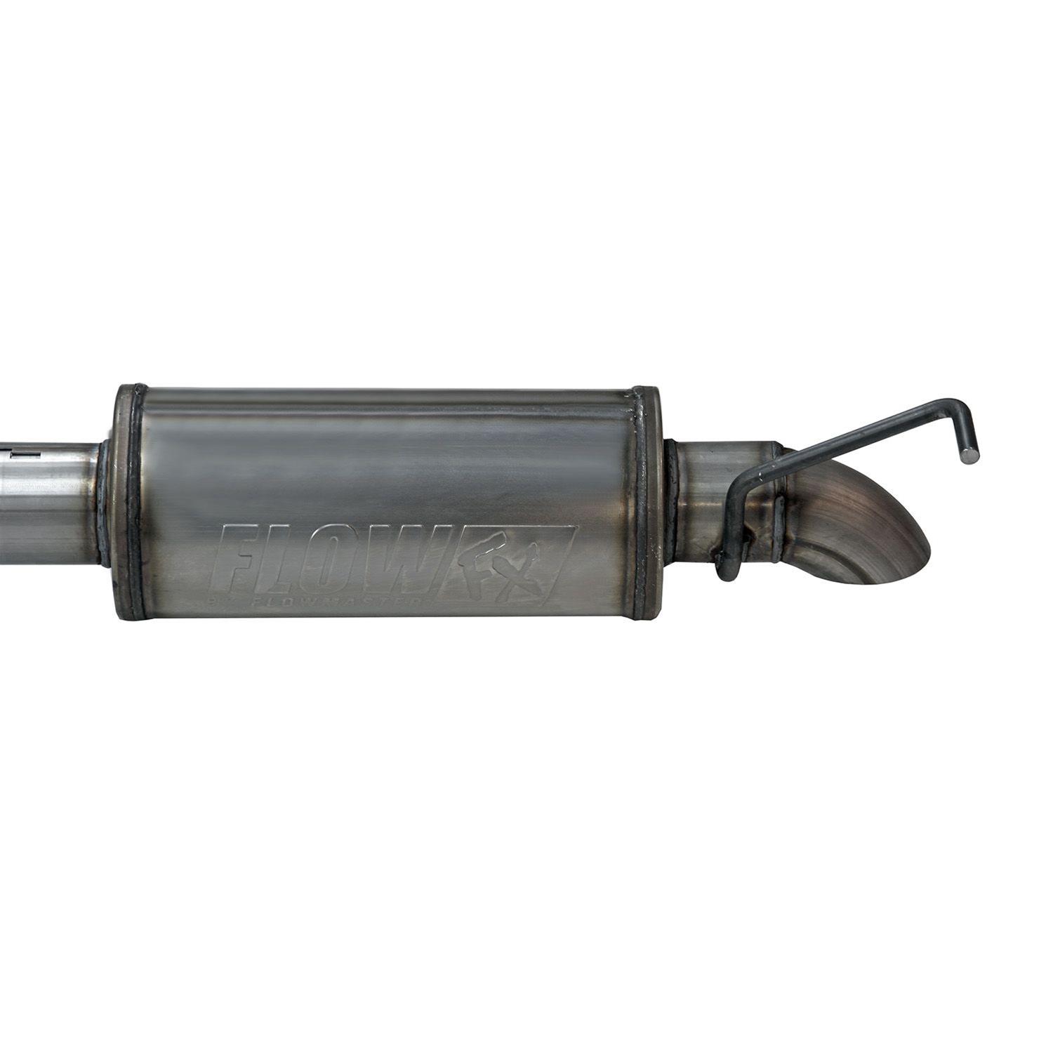 Flowmaster FlowFX Exhaust Systems for 2007-2018 WRANGLER, 2018 WRANGLER JK - 717968 System, FlowFX, Cat-back, Stainless Steel, Jeep, 3.6, 3.8L, Kit thumbnail 3