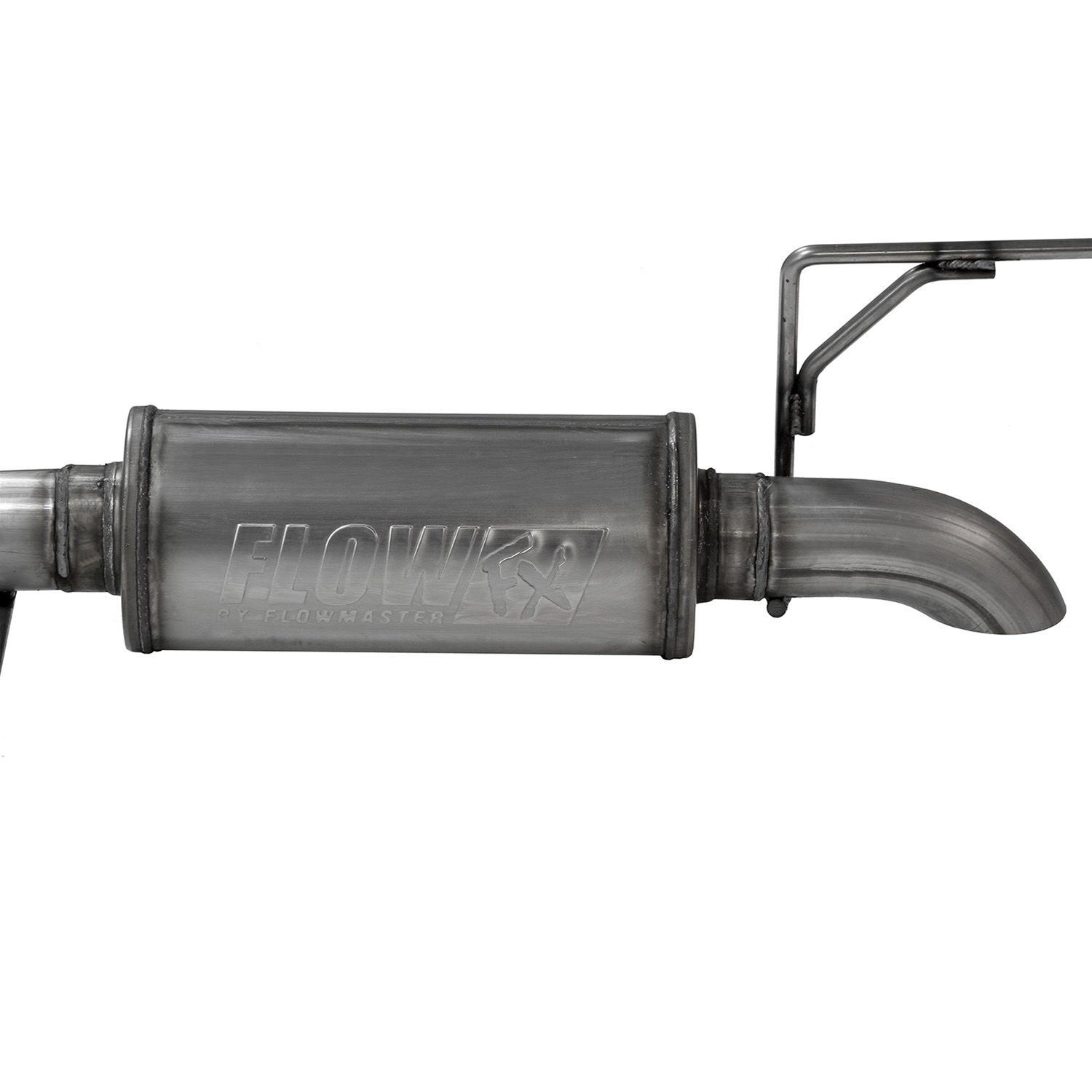 Flowmaster FlowFX Extreme Exhaust Systems for 2020-2025 GLADIATOR - 717969 System, Extreme, Cat-Back, Stainless Steel, Natural, Jeep, Kit thumbnail 3