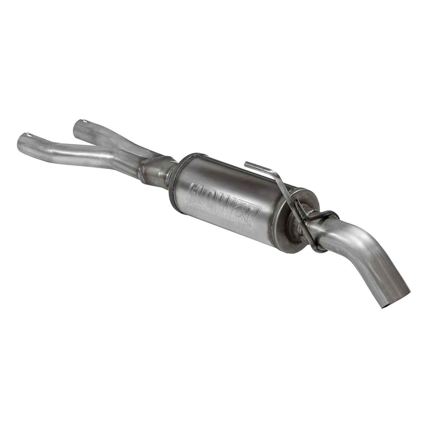 Flowmaster FlowFX Exhaust Systems 717985 System, Flow FX, Cat-back, Dual in/Single out, 409 Stainless, Natural, Nissan, Kit thumbnail 5