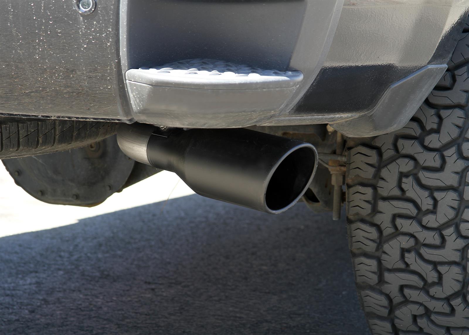 Flowmaster FlowFX Exhaust Systems for 2011-2018 SIERRA 1500, SILVERADO 1500 - 717988 System, Cat-back, FlowFX, 409 Stainless Steel, 4.50 in. Black Ceramic Tips, Dual Exit, Chevrolet, GMC, 6.2L, Kit thumbnail 3