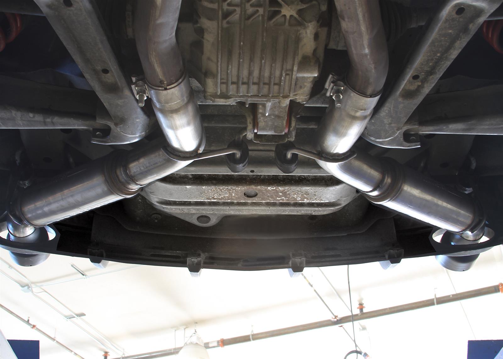 Flowmaster FlowFX Exhaust Systems 717991 System, Axle-Back, FlowFX, 409 Stainless Steel, Split Rear, Black Ceramic Tips, Chevy, Kit thumbnail 4