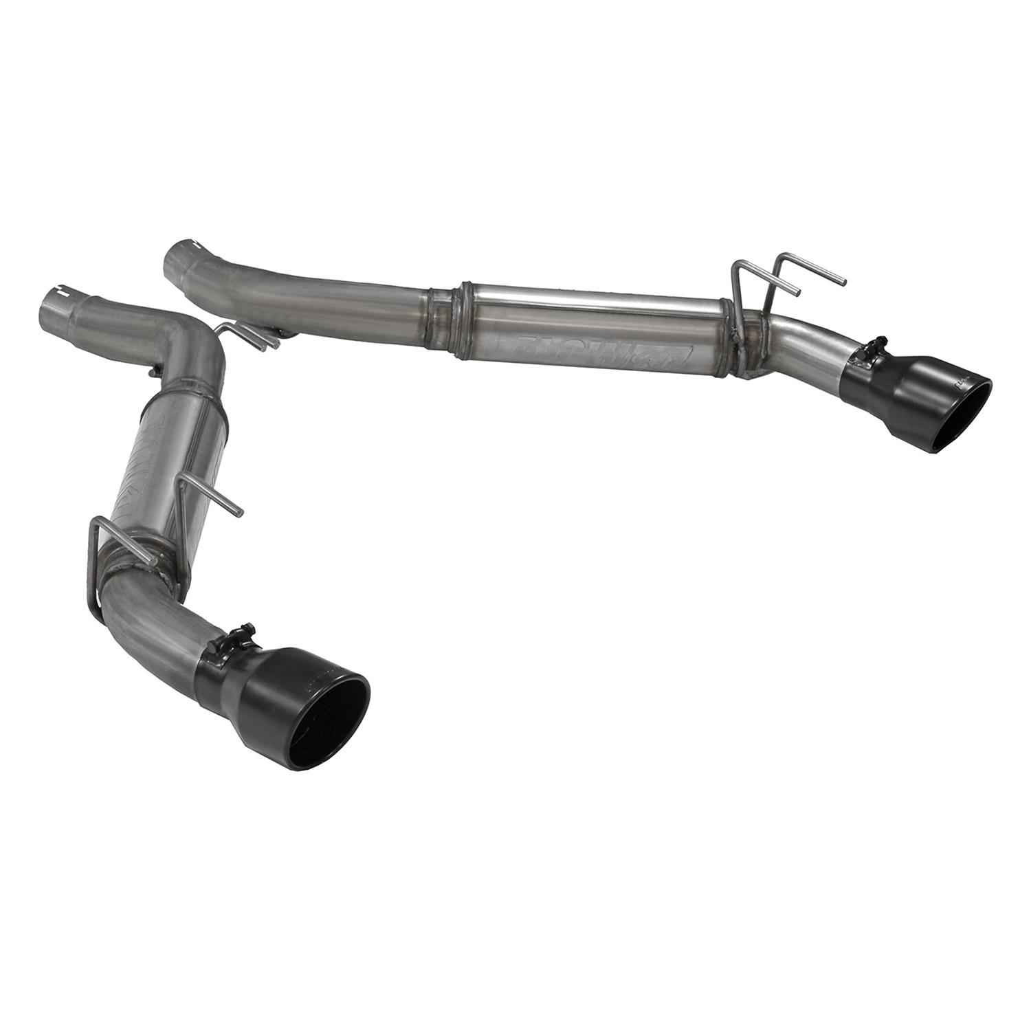 Flowmaster FlowFX Exhaust Systems 717991 System, Axle-Back, FlowFX, 409 Stainless Steel, Split Rear, Black Ceramic Tips, Chevy, Kit thumbnail 6