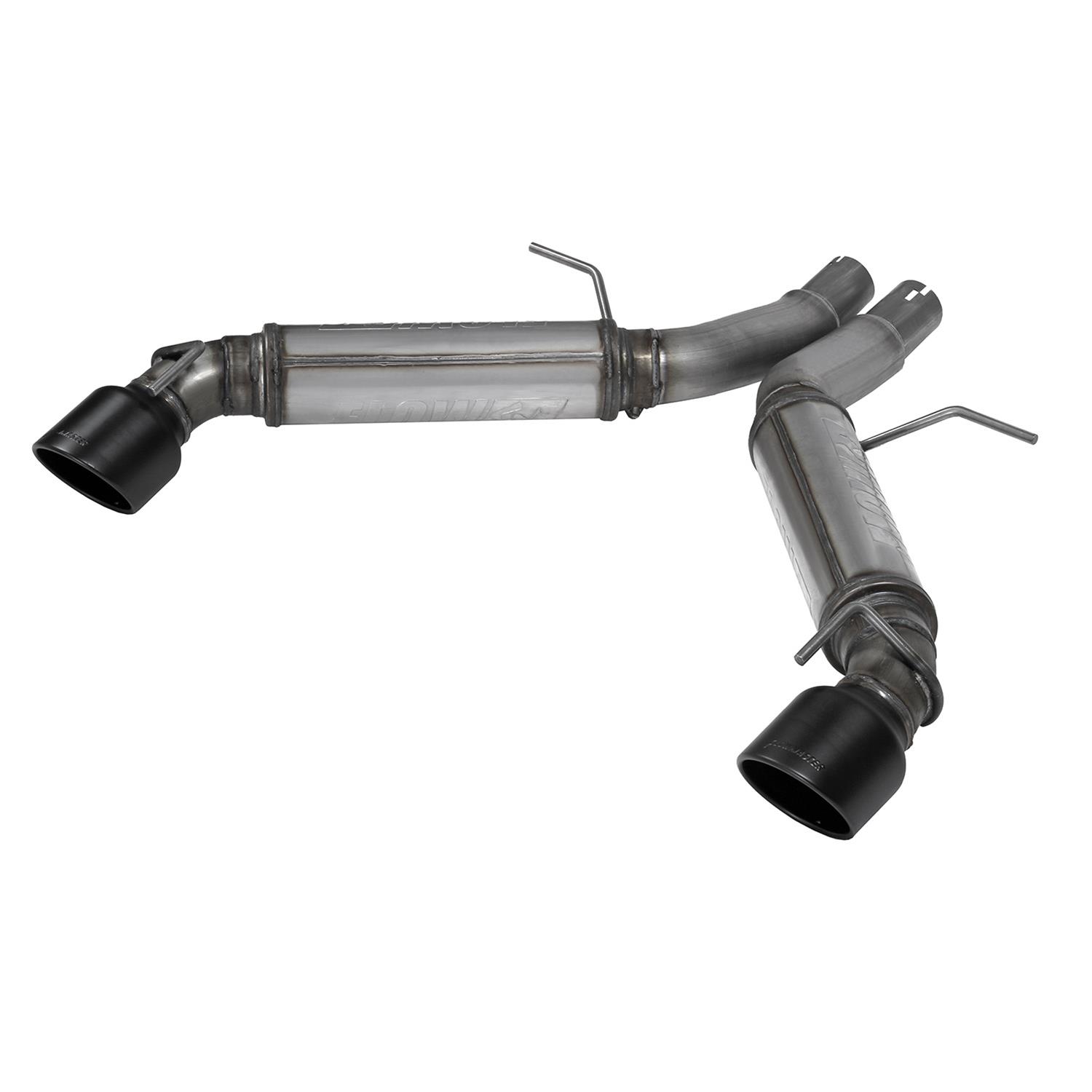 Flowmaster FlowFX Exhaust Systems 717992 System, Axle-Back, FlowFX, 409 Stainless Steel, Split Rear, Black Ceramic Tips, Chevy, Kit thumbnail 2
