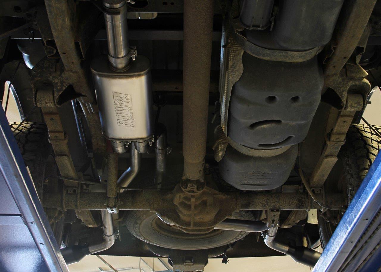 Flowmaster FlowFX Exhaust Systems 717995 Exhaust, FlowFX, Cat-Back, Stainless Steel, Black Tips, Dodge, Kit thumbnail 3