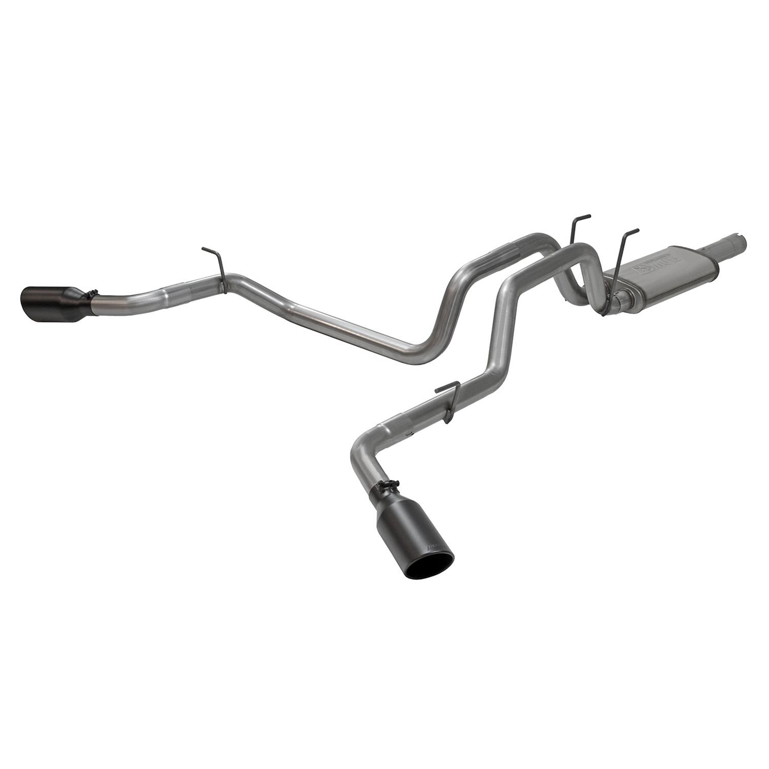 Flowmaster FlowFX Exhaust Systems 717995 Exhaust, FlowFX, Cat-Back, Stainless Steel, Black Tips, Dodge, Kit thumbnail 5