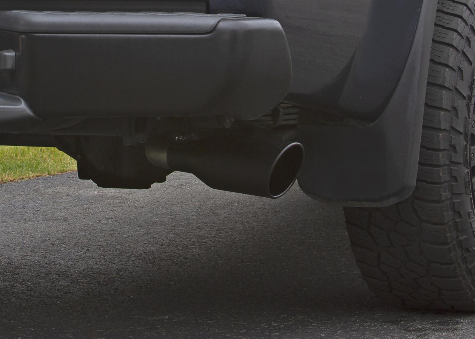 Flowmaster FlowFX Exhaust Systems 718103 System, Cat-back, FlowFX, 409 Stainless Steel, 4.50 in. Black Ceramic Tips, Dual Exit, Nissan, 4.0L, Kit thumbnail 4