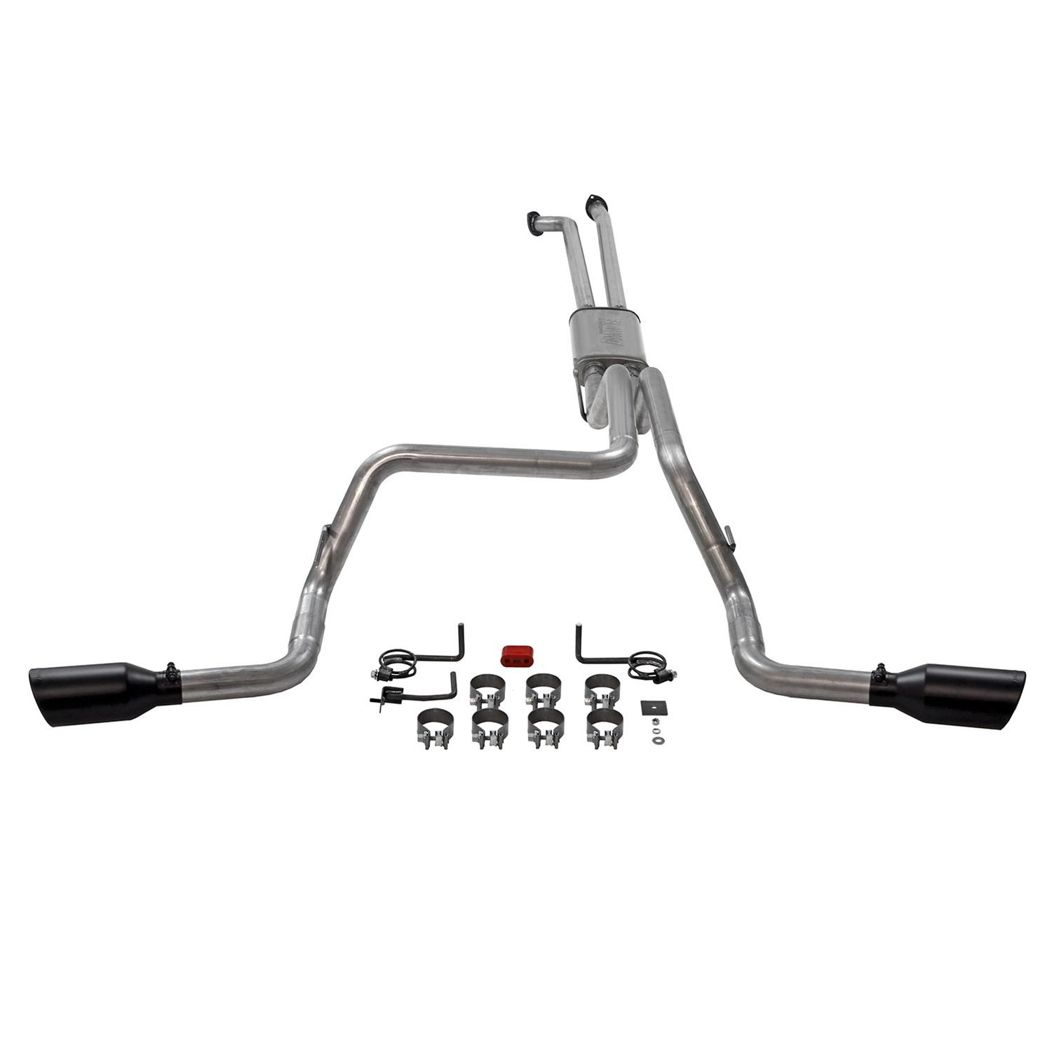 Flowmaster FlowFX Exhaust Systems 718106 System, Cat-back, FlowFX, 409 Stainless Steel, Dual Exit, Toyota, Kit thumbnail 3