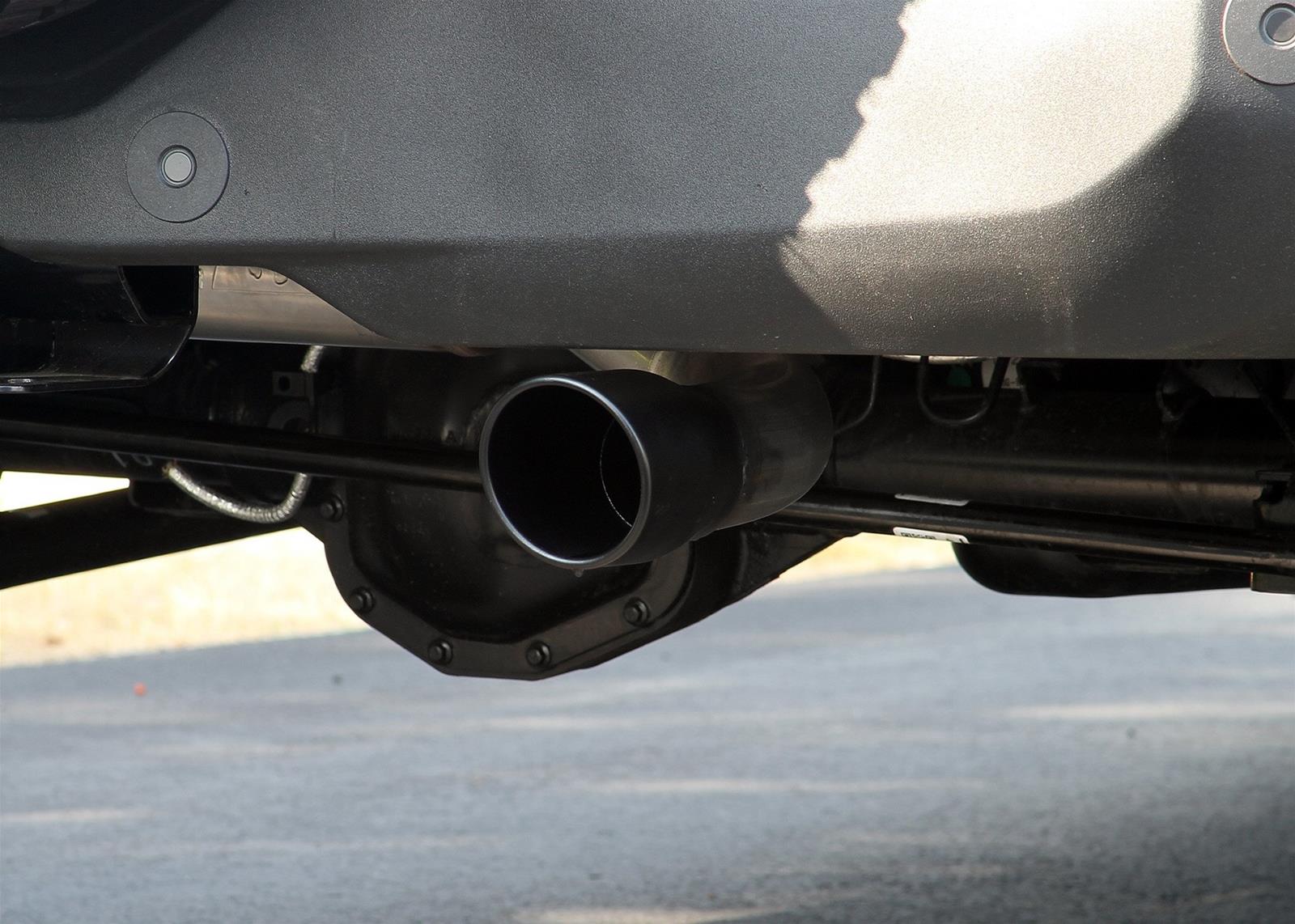 Flowmaster FlowFX Exhaust Systems 718146 System, Cat-back, FlowFX, 409 Stainless Steel, 3.0 in. Diameter, Rear Exit, 4.00 in. Black Ceramic Tips, 2 Door, Ford, 2.3L, 2.7L, Kit thumbnail 4