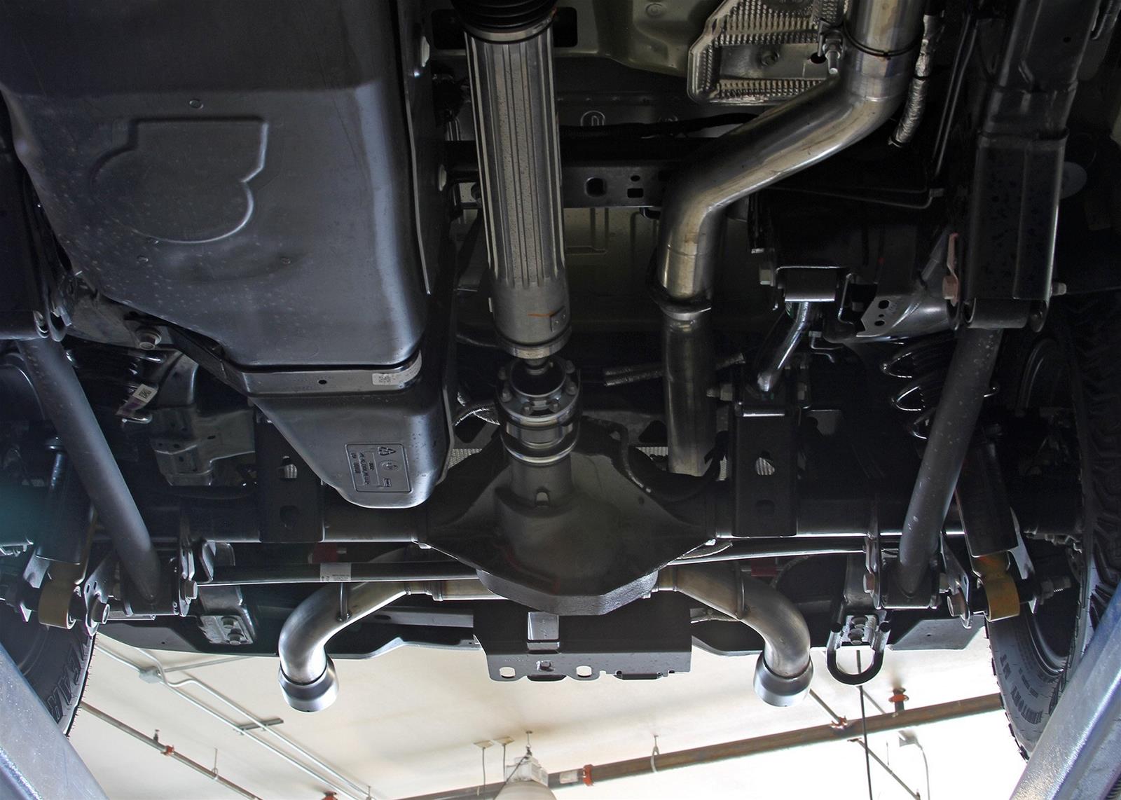 Flowmaster FlowFX Exhaust Systems 718146 System, Cat-back, FlowFX, 409 Stainless Steel, 3.0 in. Diameter, Rear Exit, 4.00 in. Black Ceramic Tips, 2 Door, Ford, 2.3L, 2.7L, Kit thumbnail 5