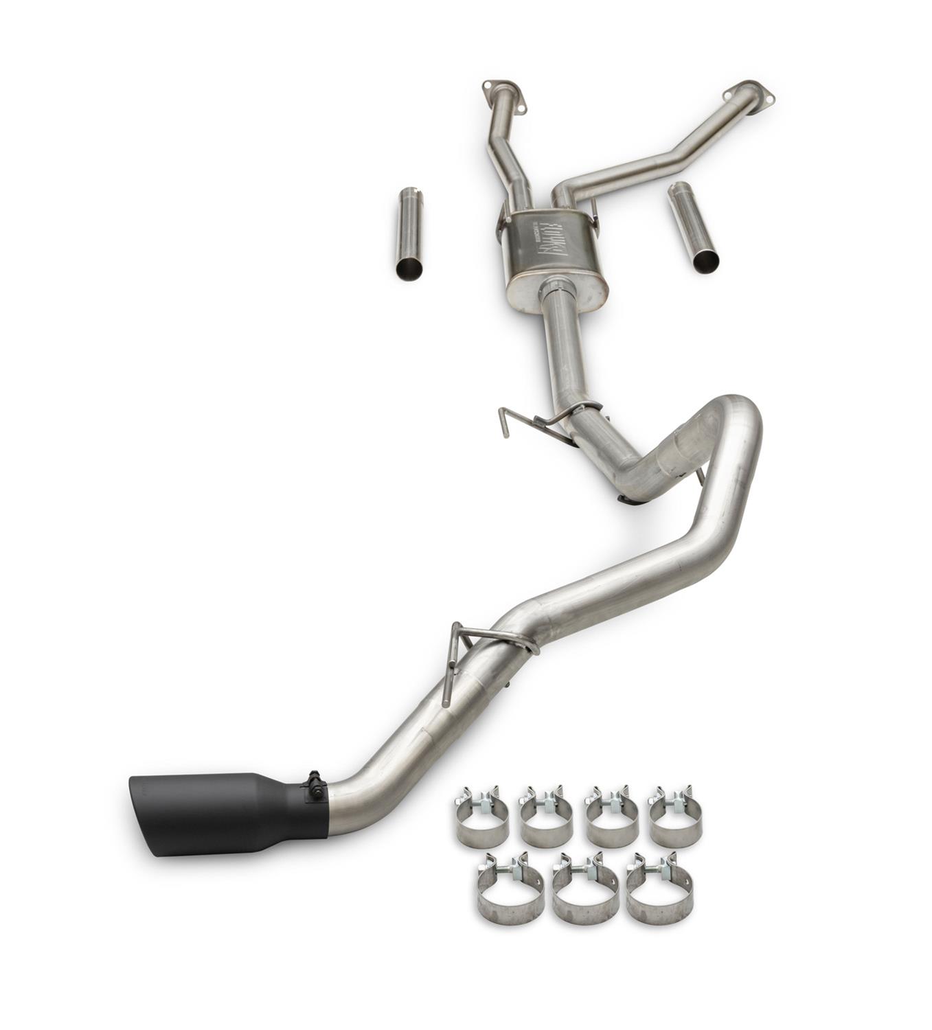 Flowmaster FlowFX Exhaust Systems 718156 System, FlowFx Series, Cat-back, Stainless Steel, Natural, Toyota, Black Tip, Kit thumbnail 4