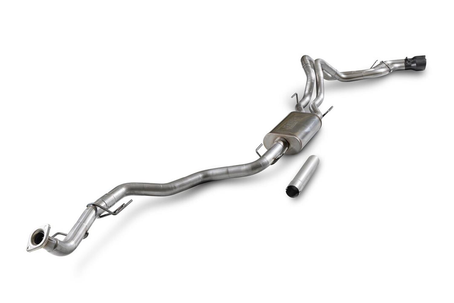 Flowmaster FlowFX Exhaust Systems for 2024-2025 TACOMA - 718173 System, Cat-back, FlowFX, 3.00 in., 409 Stainless Steel, Brushed, Double Wall, 4.00 in. Black Tip, Driver Side, Dual Exit, Toyota, Kit thumbnail 5