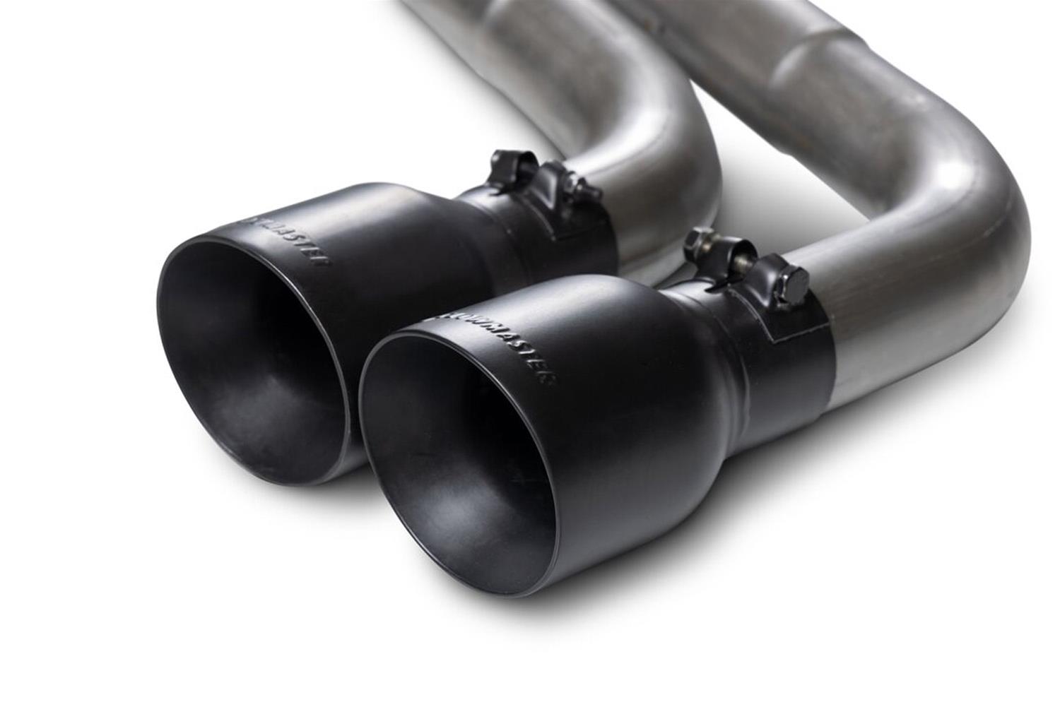 Flowmaster FlowFX Exhaust Systems for 2024-2025 TACOMA - 718173 System, Cat-back, FlowFX, 3.00 in., 409 Stainless Steel, Brushed, Double Wall, 4.00 in. Black Tip, Driver Side, Dual Exit, Toyota, Kit thumbnail 4