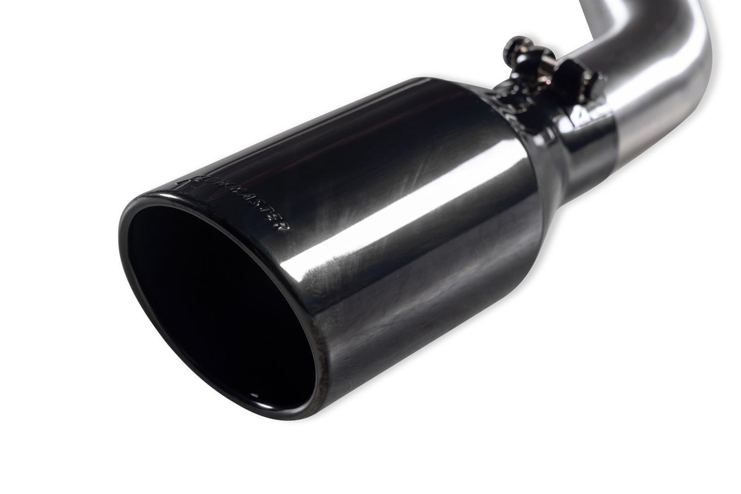 Flowmaster Signature Series Exhaust Systems for 2011-2018 1500, 2019-2024 1500 CLASSIC, 2009-2010 RAM - 737860 System, Cat-back, Series, 304 Stainless Steel, Brushed, 4.50 in. Black Chrome Tips, Dual Exit, Dodge, Ram, 5.7L, Kit thumbnail 2