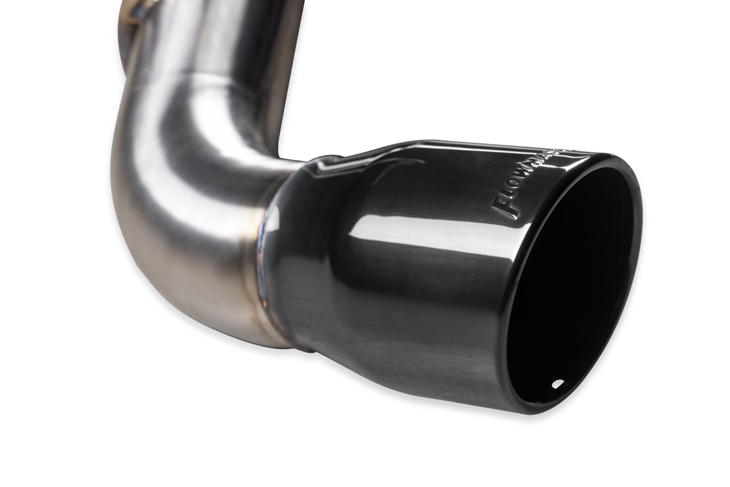 Flowmaster Signature Series Exhaust Systems for 2021-2025 BRONCO - 738123 System, Axle-back, Series, 304 Stainless Steel, 4.00 in. Black Chrome Tips, Dual Exit, Ford, 2.3L/2.7L, Kit thumbnail 5