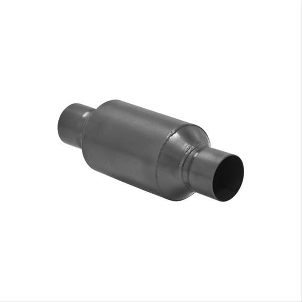 Flowmaster Outlaw Series Race 409 Stainless Steel 2.5 Inch Muffler 815425S Muffler, Race, Round, Stainless, in. Center Inlet and Outlet, 7 in. Case Length, Each thumbnail 3
