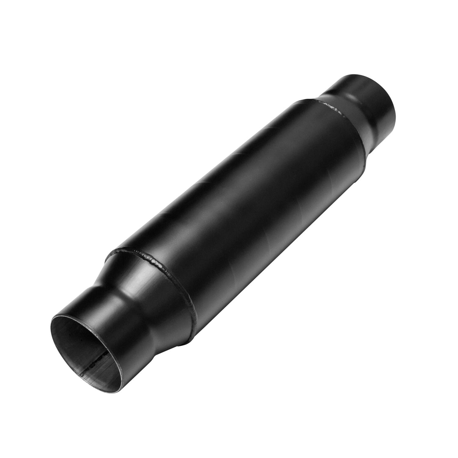 Flowmaster Outlaw Series Race 409 Stainless Steel 3 Inch Muffler 815430 Muffler, Race, Round, Stainless, Black, 3.0 in. Center Inlet/Outlet, 10.5 in. Case Length, Each thumbnail 2