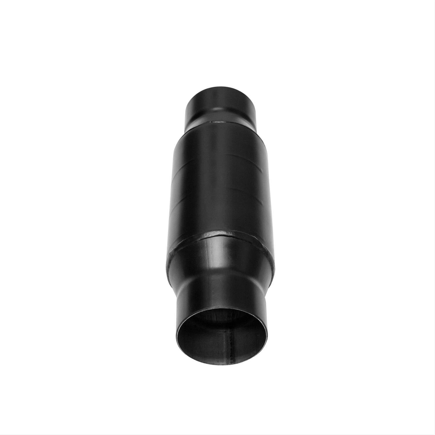 Flowmaster Outlaw Series Race 409 Stainless Steel 3 Inch Muffler 815430S Muffler, Race, Round, Stainless, Black, 3.0 in. Center Inlet/Outlet, 6.5 in. Case Length, Each thumbnail 3