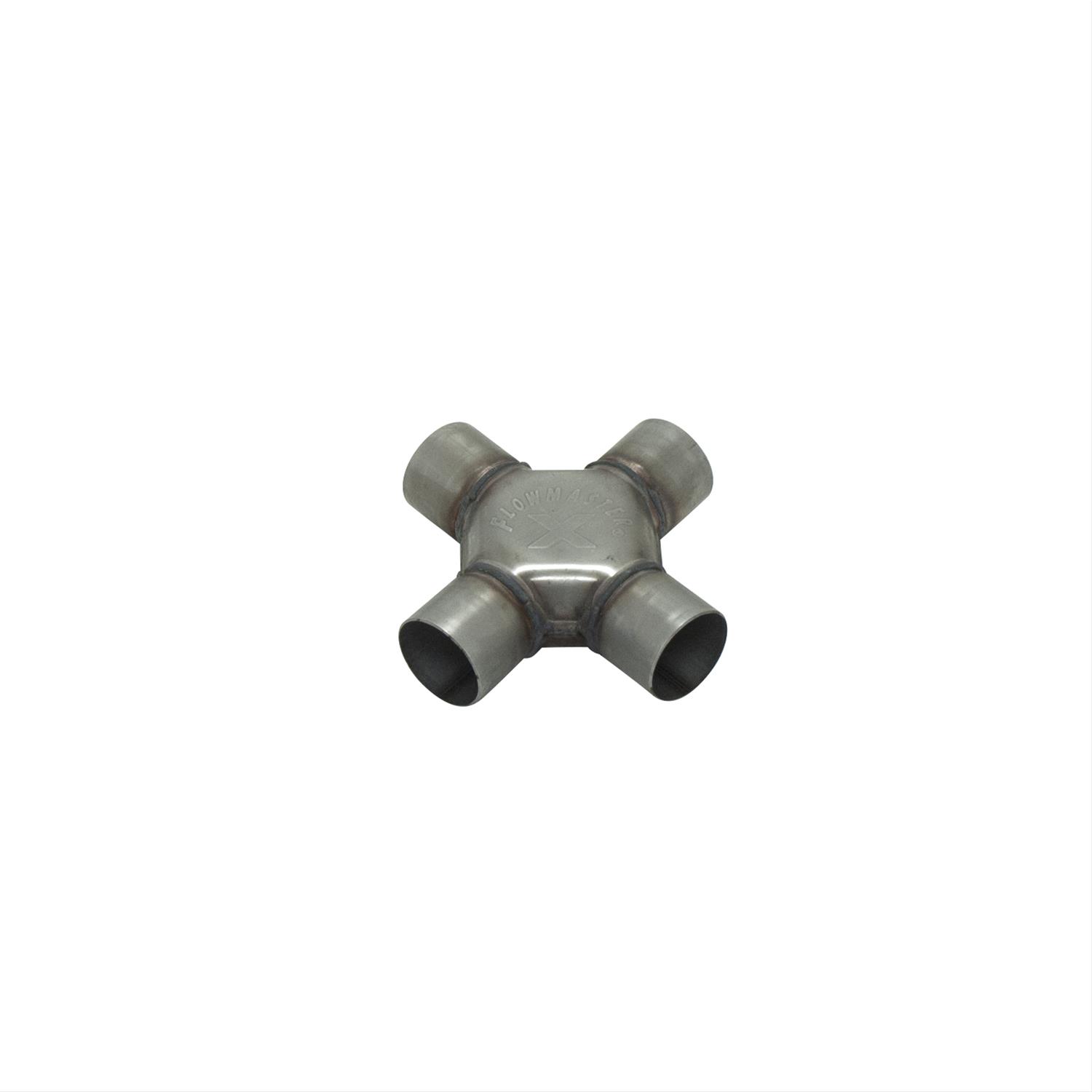 Flowmaster Scavenger X-Pipes 815953 X-Pipe, Scavenger, Exhaust, Stainless Steel, Polished, 2.5 in. Diameter, 5.34 in. Length, Each thumbnail 3