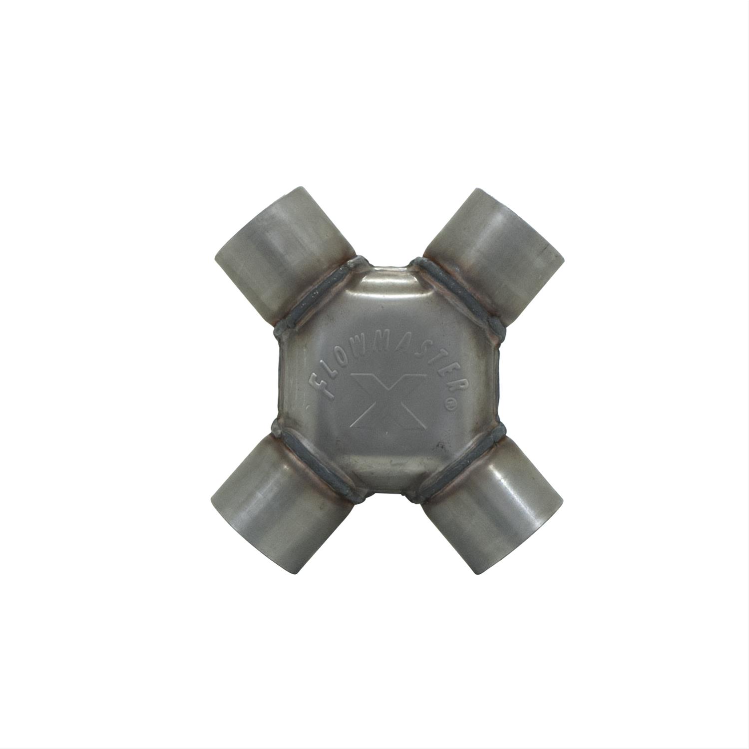 Flowmaster Scavenger X-Pipes 815953 X-Pipe, Scavenger, Exhaust, Stainless Steel, Polished, 2.5 in. Diameter, 5.34 in. Length, Each