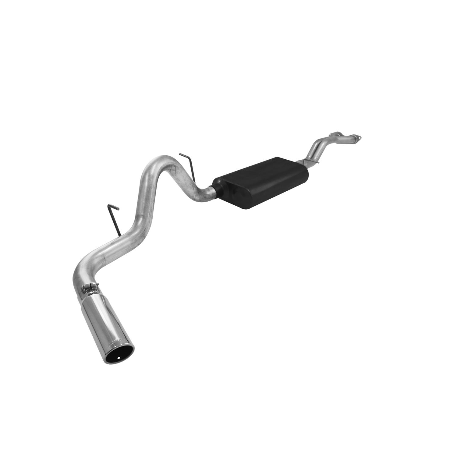 Flowmaster Stainless Steel Force II Exhaust Systems for 1996-1999 TAHOE, YUKON - 817166 System, II, Cat-Back, Steel, Natural, Chevy, GMC, 5.7L, Kit thumbnail 3