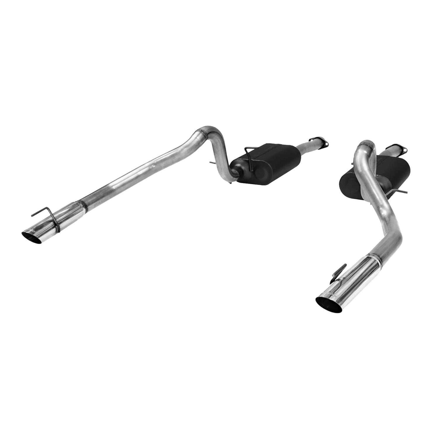 Flowmaster Stainless Steel American Thunder Exhaust Systems 817312 System, Thunder, Cat-Back, 409 Steel, Ford, 4.6L, Kit