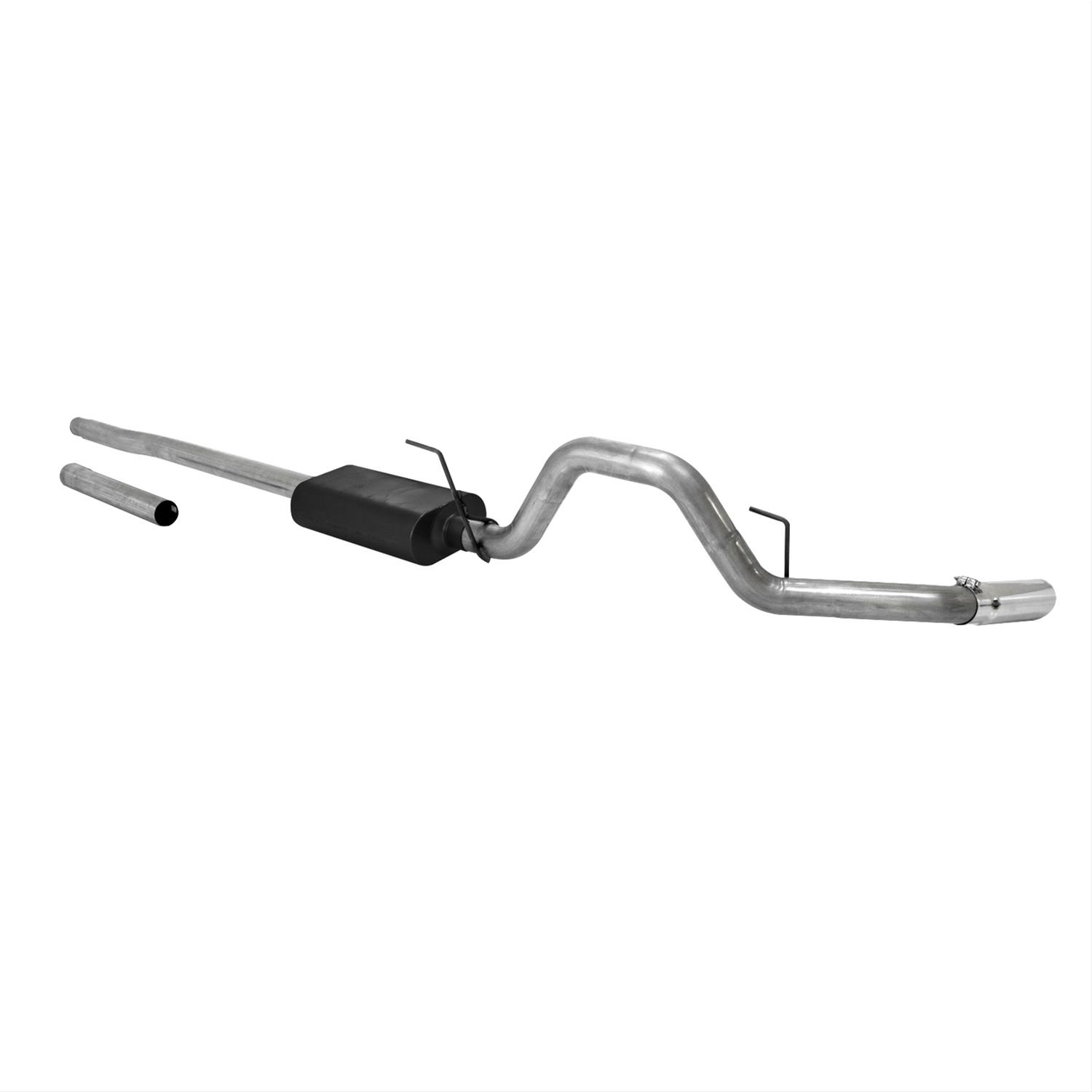 Flowmaster Stainless Steel Force II Exhaust Systems for 2004-2008 F-150, 2006-2008 MARK LT - 817403 System, II, Cat-Back, Steel, Polished Tip, Ford, 4.6, 5.4L, Kit thumbnail 3