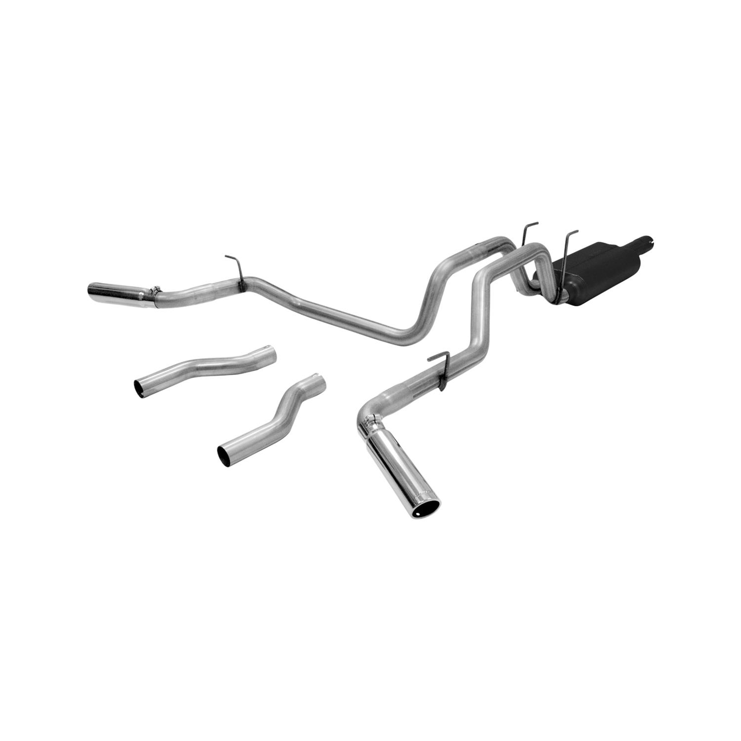 Flowmaster Stainless Steel American Thunder Exhaust Systems for 2006-2008 RAM 1500 - 817423 System, Thunder, Muffler Back, Steel, Dodge, Kit thumbnail 2