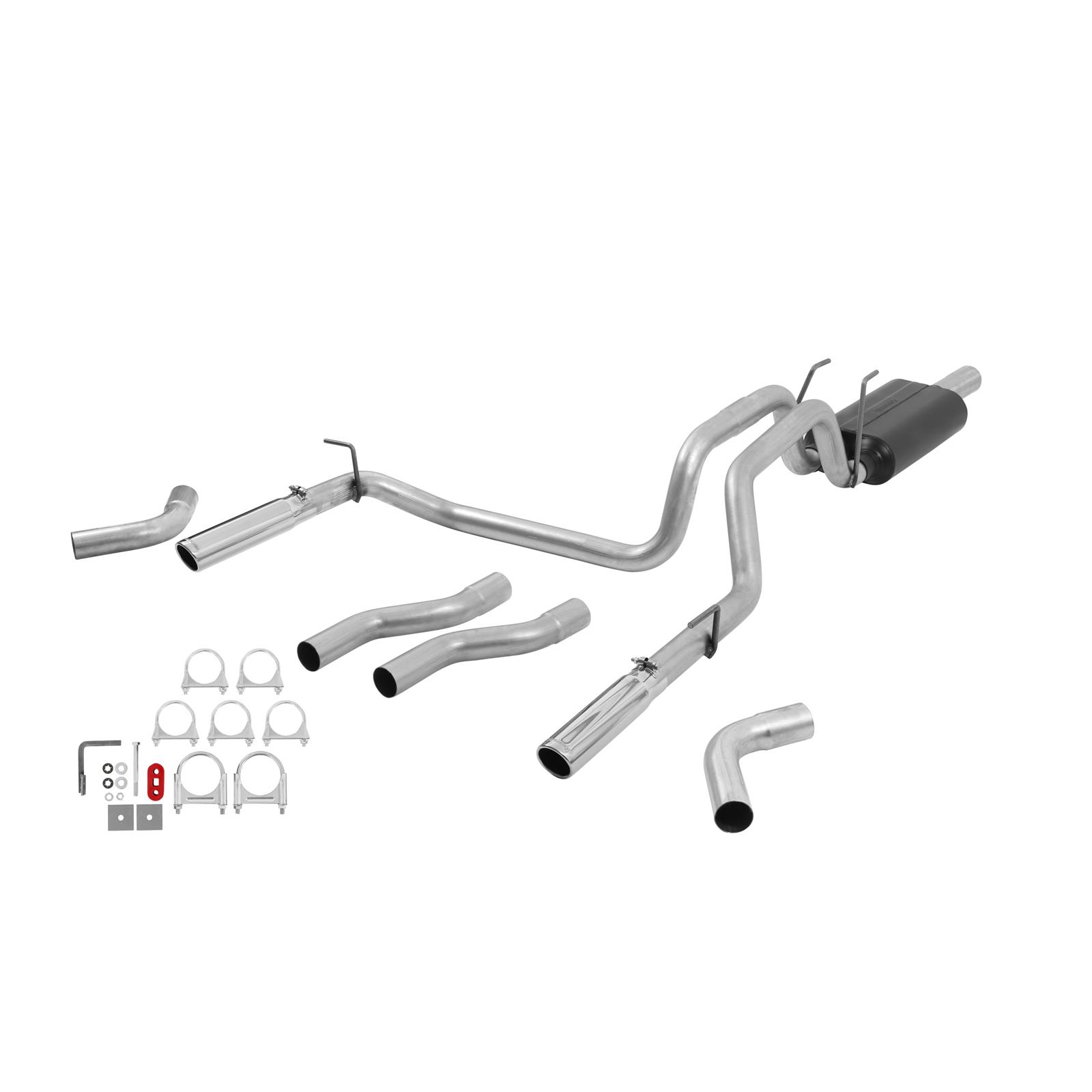 Flowmaster Stainless Steel American Thunder Exhaust Systems 817424 System, Thunder, Cat-Back, Steel, Dodge, 4.7L, Kit thumbnail 2