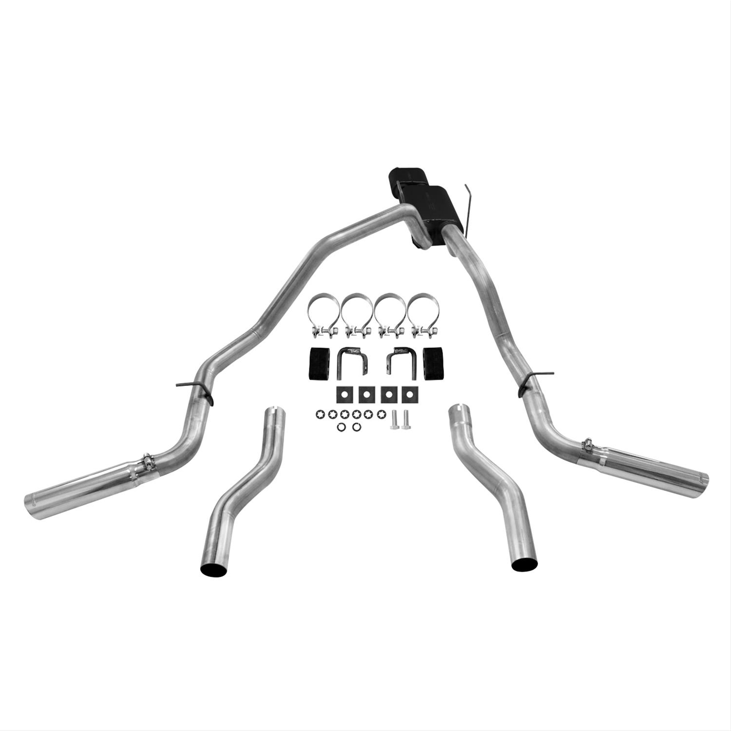 Flowmaster Stainless Steel American Thunder Exhaust Systems 817425 System, Thunder, Cat-Back, Steel, Polished Tip, Toyota, 4.7L, Kit