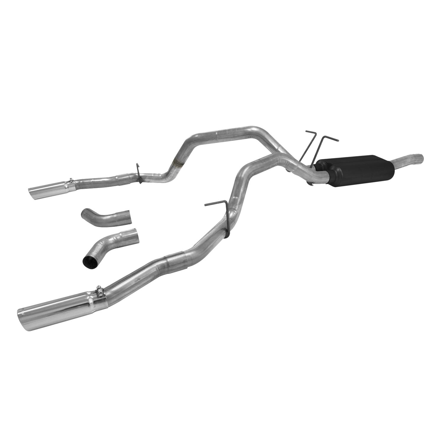 Flowmaster Stainless Steel Force II Exhaust Systems 817505 System, II, Cat-Back, Steel, Ford, V8/V10, Kit thumbnail 3