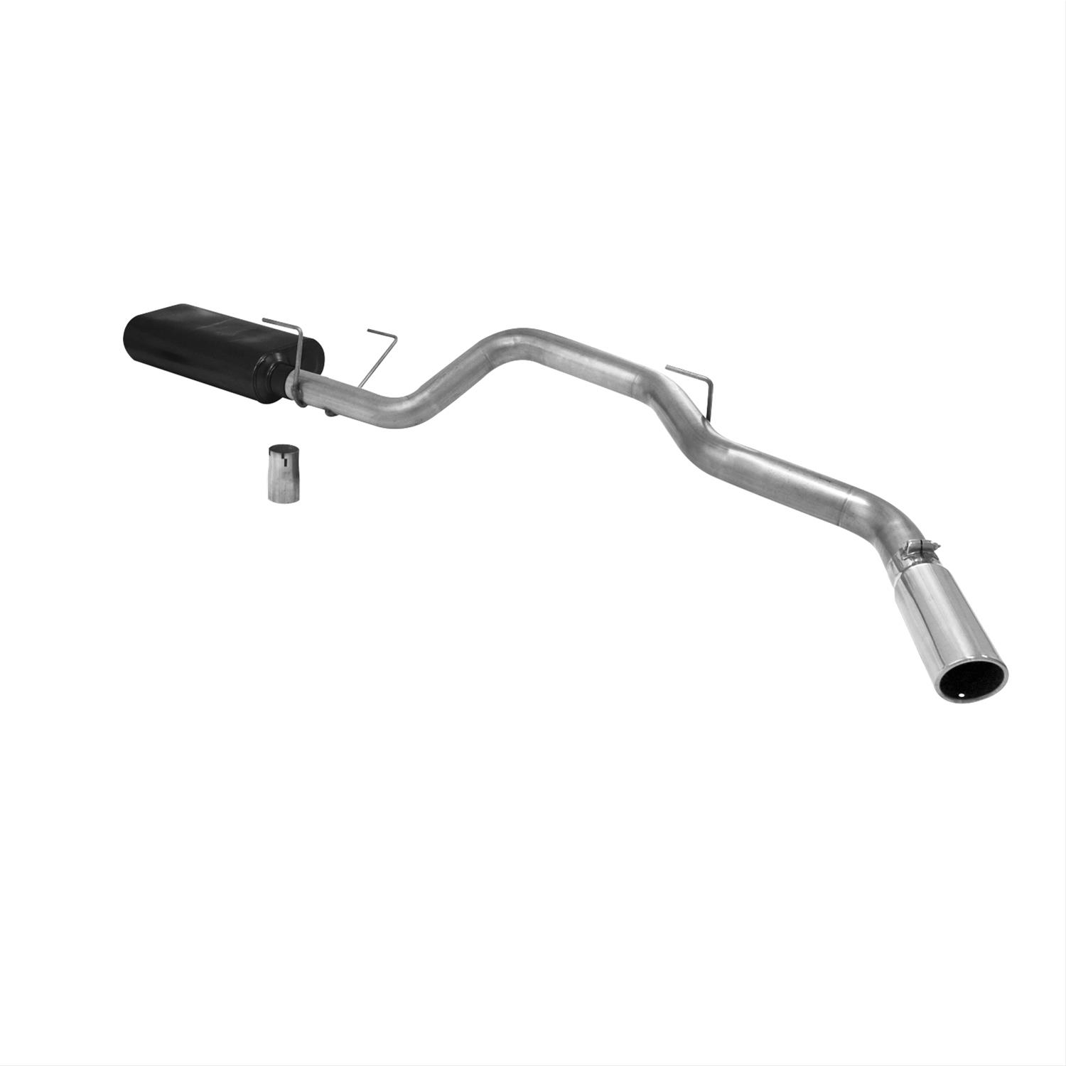 Flowmaster Stainless Steel American Thunder Exhaust Systems 817513 System, Thunder, Cat-back, Single, Steel, Natural, Side Exit, Dodge, 5.7L Hemi, Kit thumbnail 3