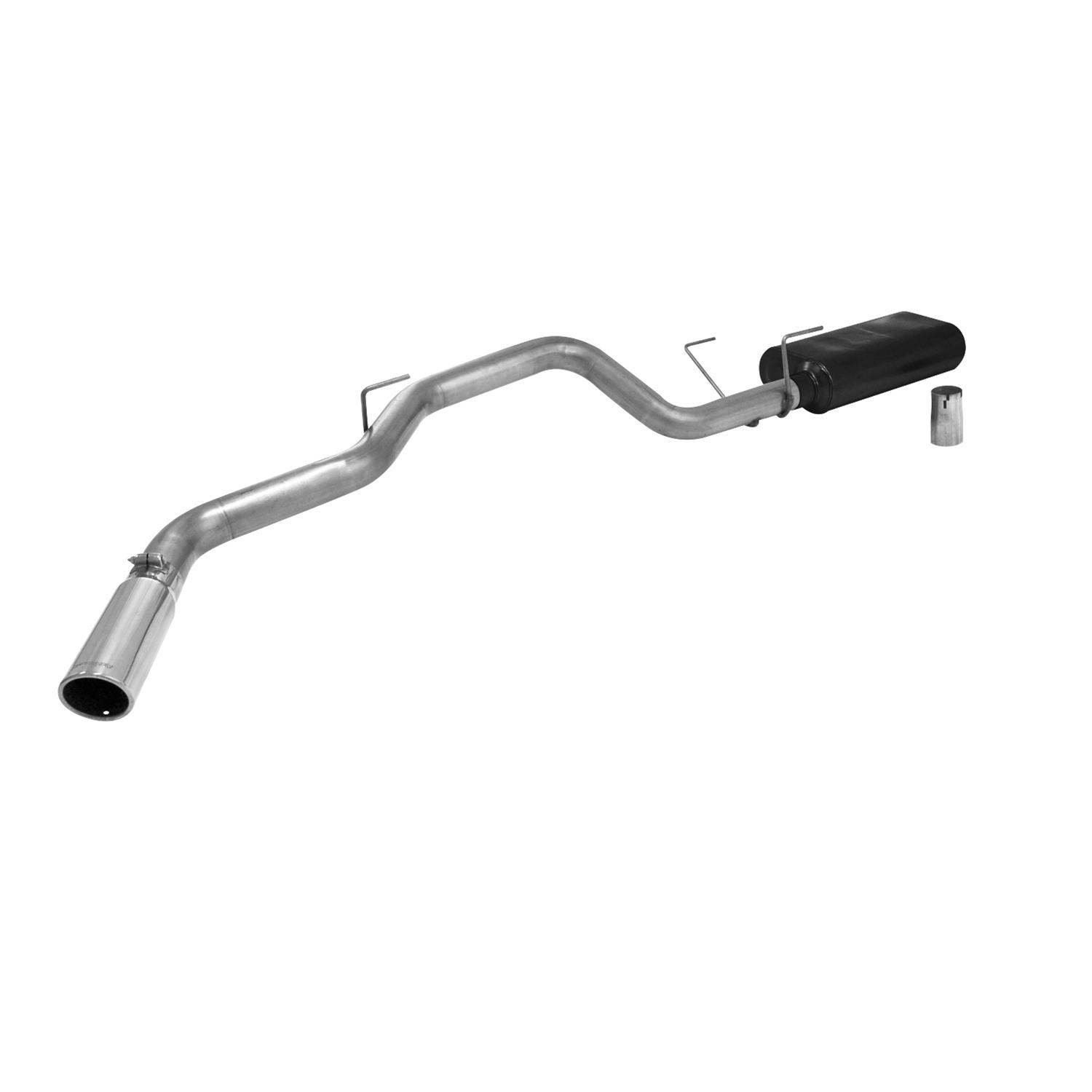 Flowmaster Stainless Steel American Thunder Exhaust Systems 817513 System, Thunder, Cat-back, Single, Steel, Natural, Side Exit, Dodge, 5.7L Hemi, Kit thumbnail 4