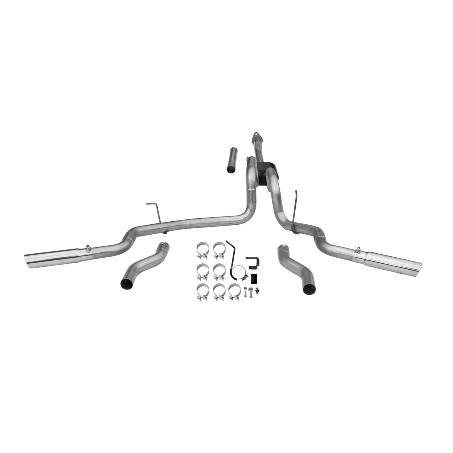 Flowmaster Stainless Steel American Thunder Exhaust Systems 817522 System, Thunder, Cat-Back, Steel, Ford, Kit