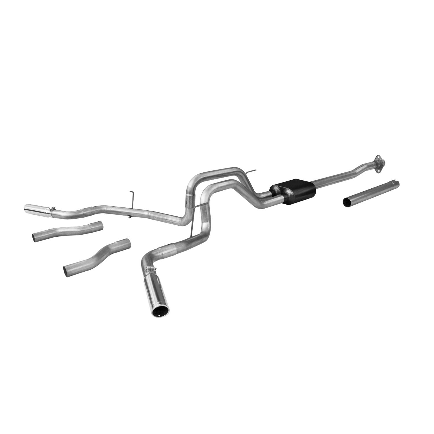 Flowmaster Stainless Steel American Thunder Exhaust Systems 817522 System, Thunder, Cat-Back, Steel, Ford, Kit thumbnail 2