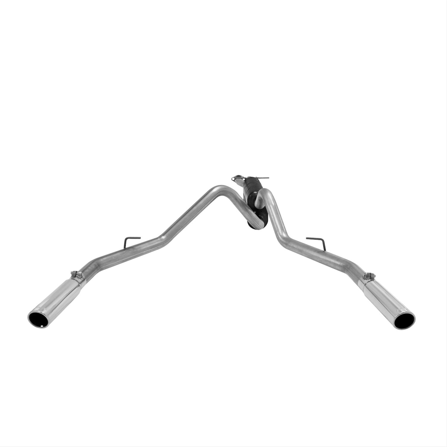 Flowmaster Stainless Steel American Thunder Exhaust Systems for 1998-2007 B3000, 1998-2009 B4000, 1998-2011 RANGER - 817529 System, Thunder, Cat-Back, Steel, Ford, 3.0L, 4.0L, Kit thumbnail 3