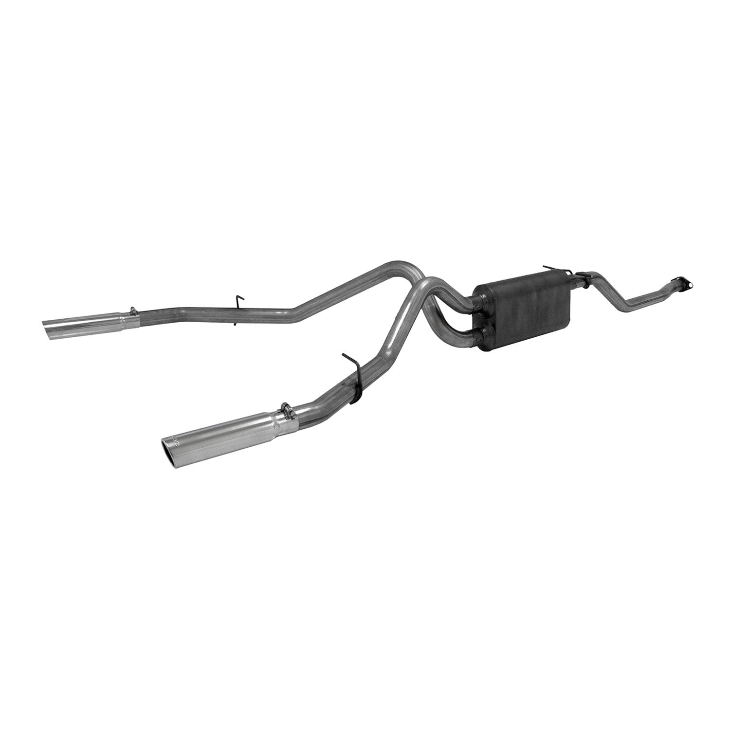 Flowmaster Stainless Steel American Thunder Exhaust Systems for 1998-2007 B3000, 1998-2009 B4000, 1998-2011 RANGER - 817529 System, Thunder, Cat-Back, Steel, Ford, 3.0L, 4.0L, Kit