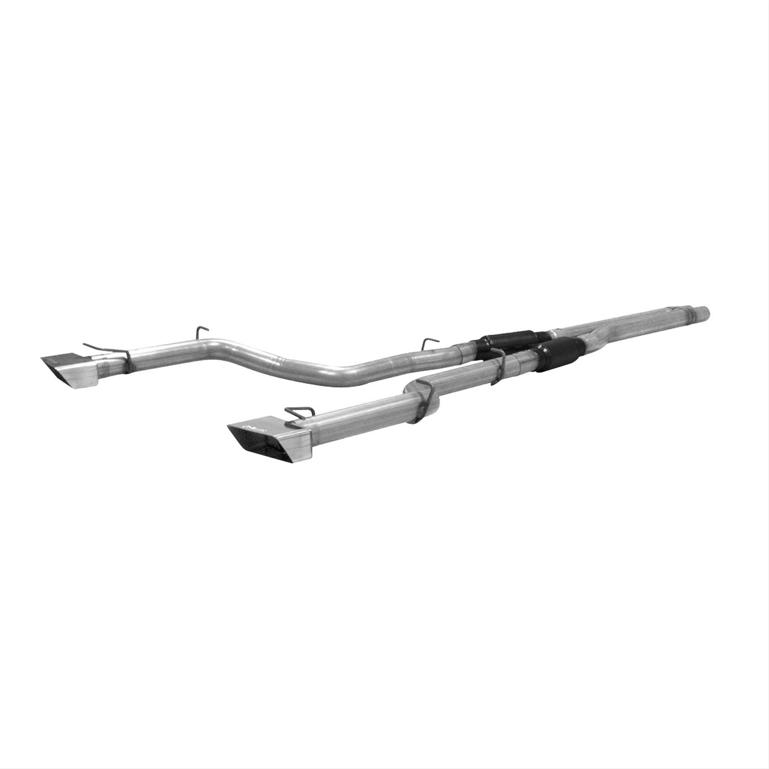 Flowmaster Outlaw Series Exhaust Systems 817563 System, Outlaw, Cat-Back, 409 Stainless Steel, Polished Tips, Dodge, Kit thumbnail 3