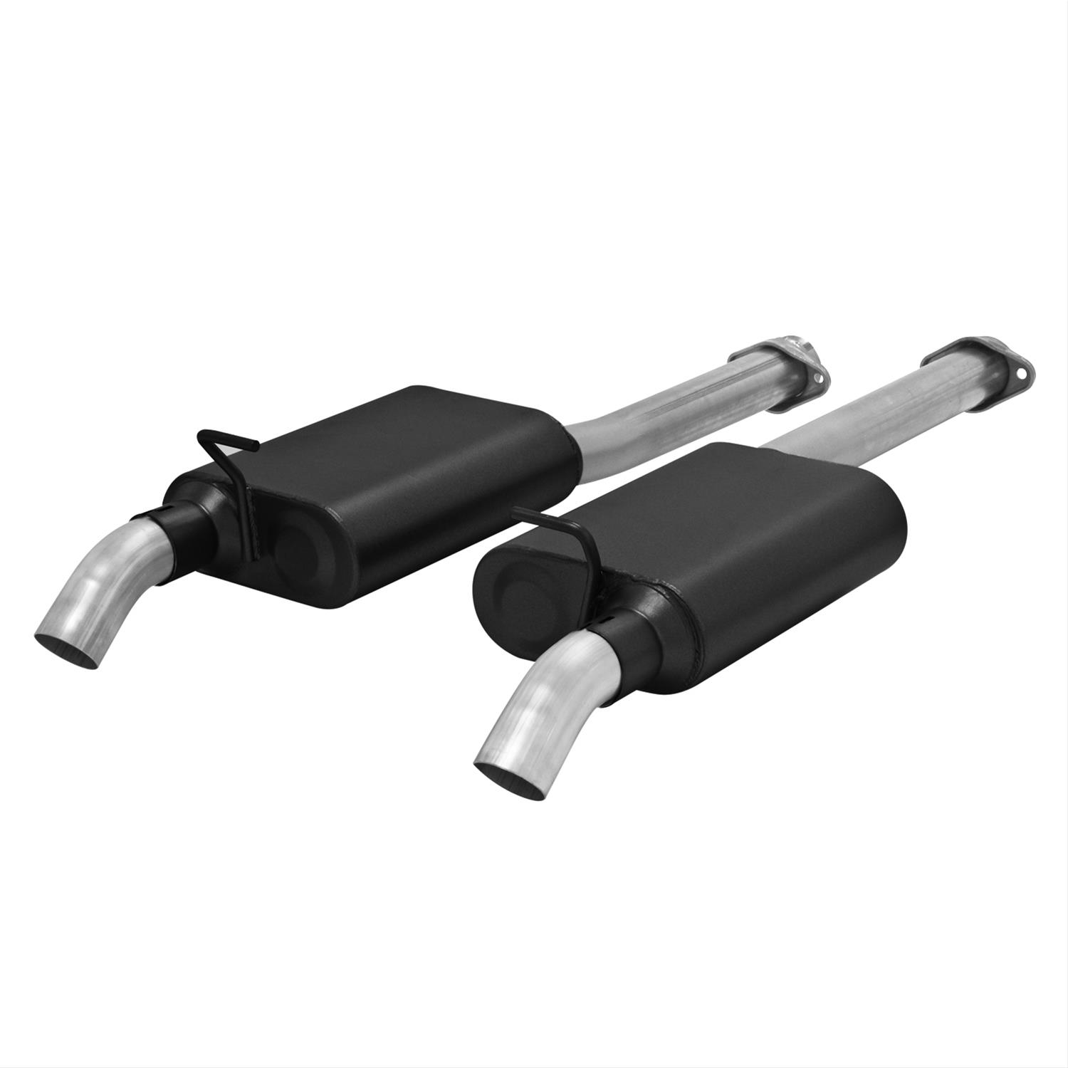 Flowmaster Stainless Steel American Thunder Exhaust Systems 817574 System, Thunder, Cat-back, Underbody Exit, Stainless, Natural, Ford, Kit thumbnail 3