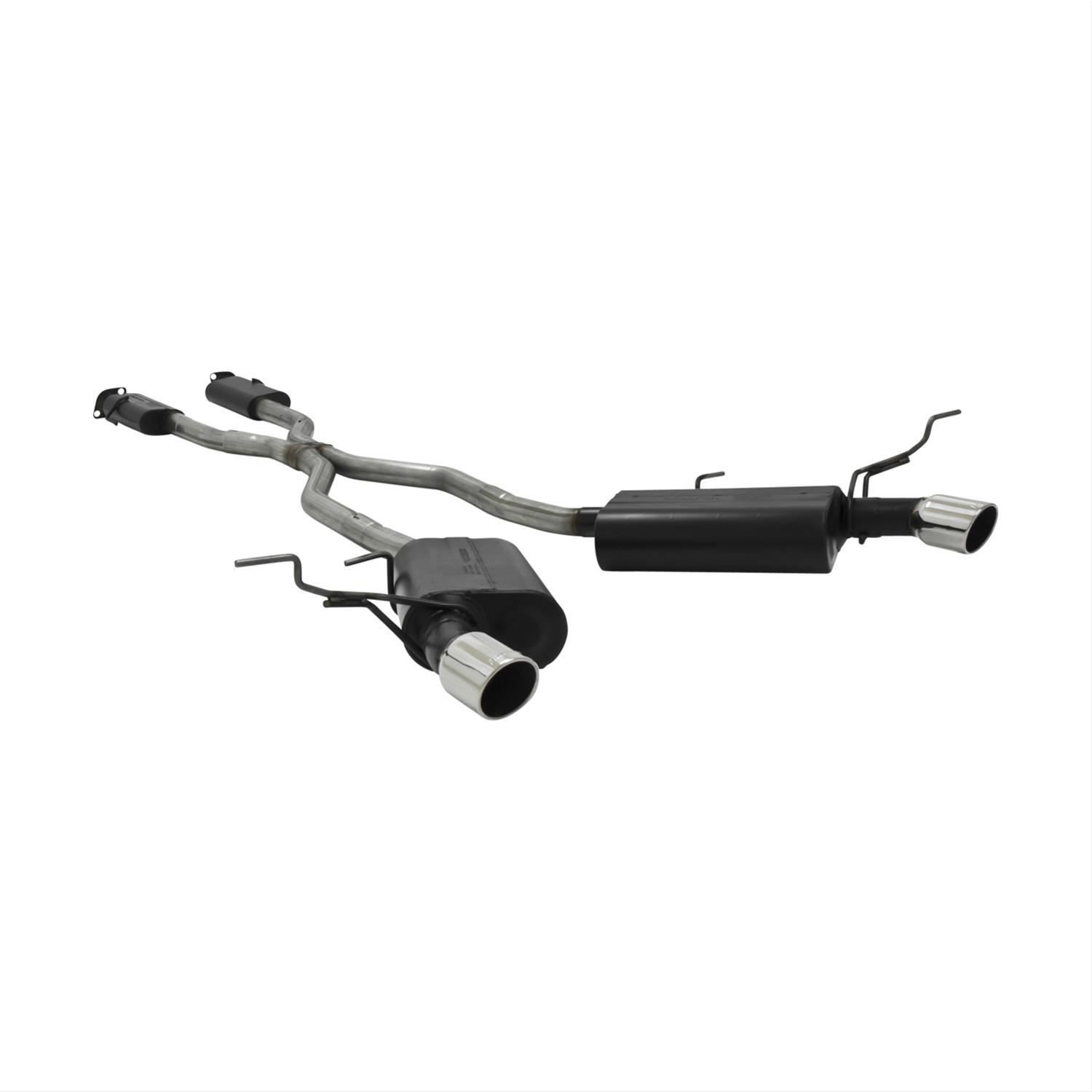 Flowmaster Stainless Steel Force II Exhaust Systems 817575 System, II, Cat-back, Dual, Steel, Split Rear Exit, Jeep, 5.7L Hemi, Automatic, Kit thumbnail 3