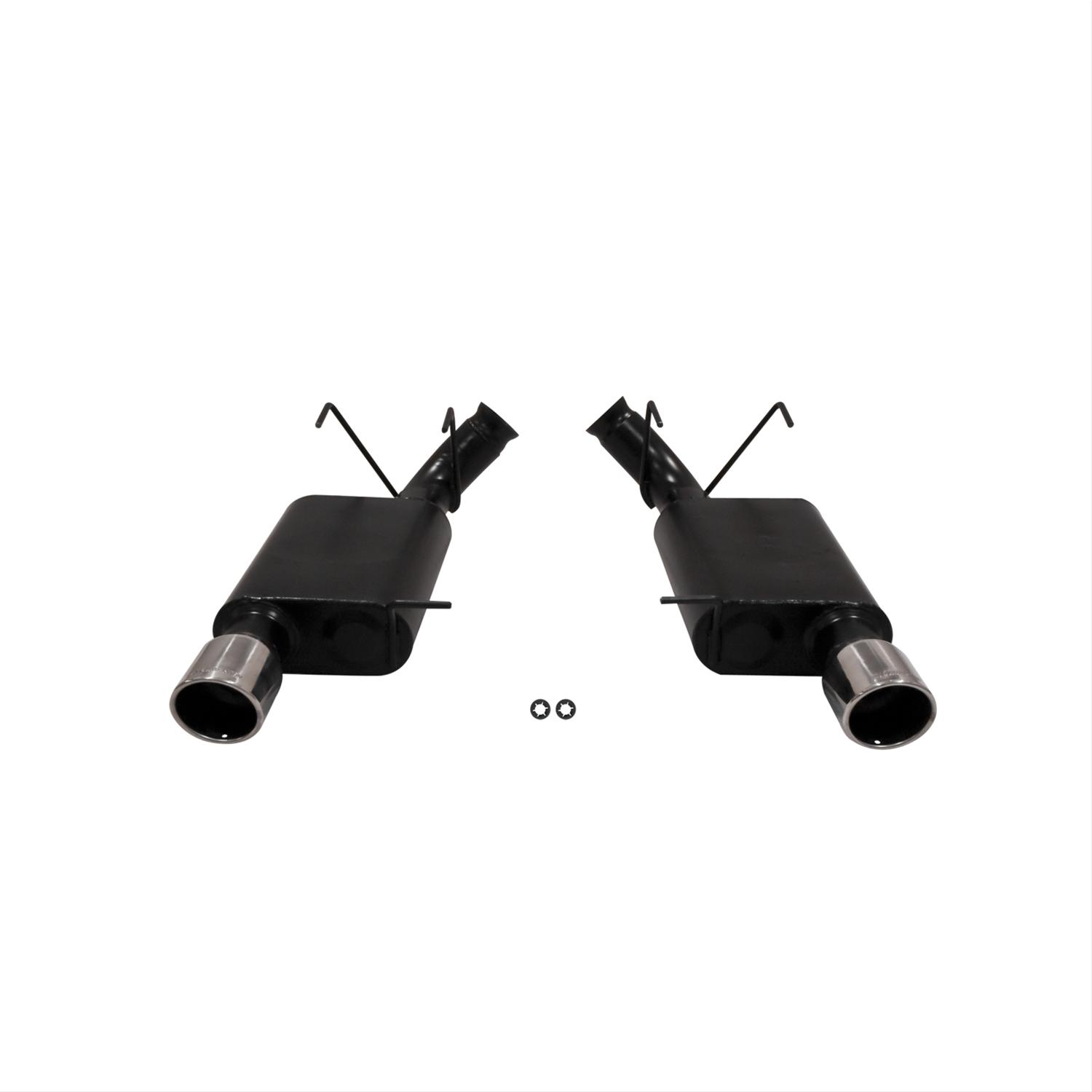 Flowmaster American Thunder Exhaust Systems 817588 System, Thunder, Rear Axle-back, Dual, Stainless, Split Rear Exit, Ford, 5.0L Modular, Kit thumbnail 3