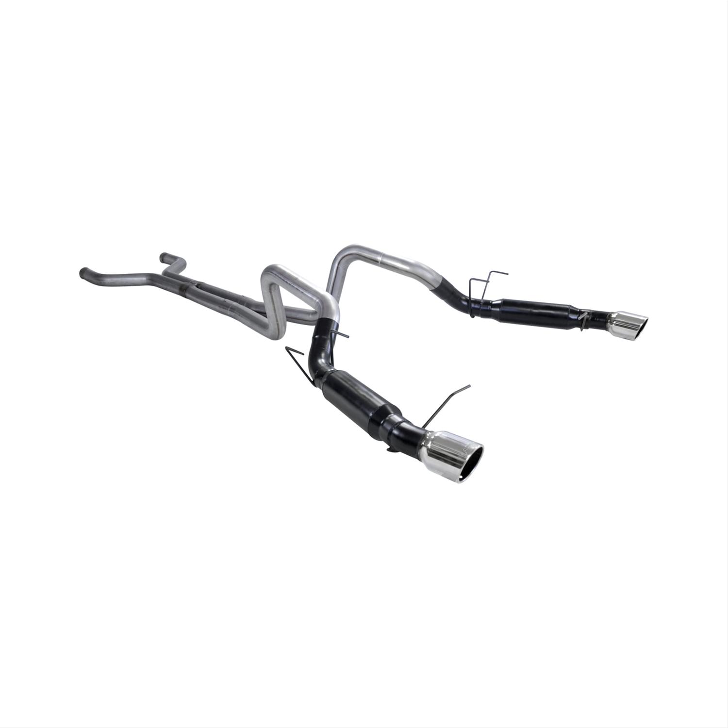 Flowmaster Outlaw Series Exhaust Systems for 2013-2014 MUSTANG - 817590 System, Series, Cat-back, Dual, Stainless, Split Rear Exit, Ford, 5.0L Modular, Kit thumbnail 3