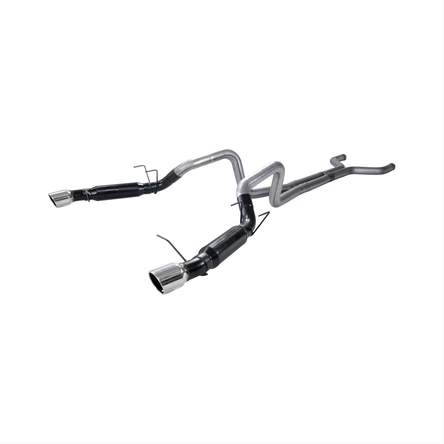 Flowmaster Outlaw Series Exhaust Systems for 2013-2014 MUSTANG - 817590 System, Series, Cat-back, Dual, Stainless, Split Rear Exit, Ford, 5.0L Modular, Kit thumbnail 2