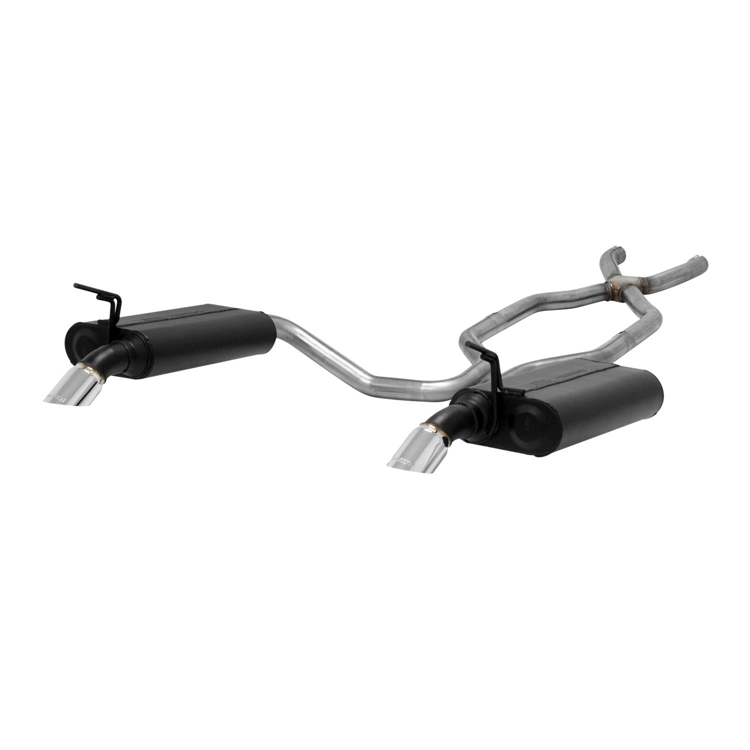 Flowmaster Force II Exhaust Systems 817661 System, Crossmember Back, Stainless Steel, Dual Out of the Rear, II, 1974-79 Corvette, Kit