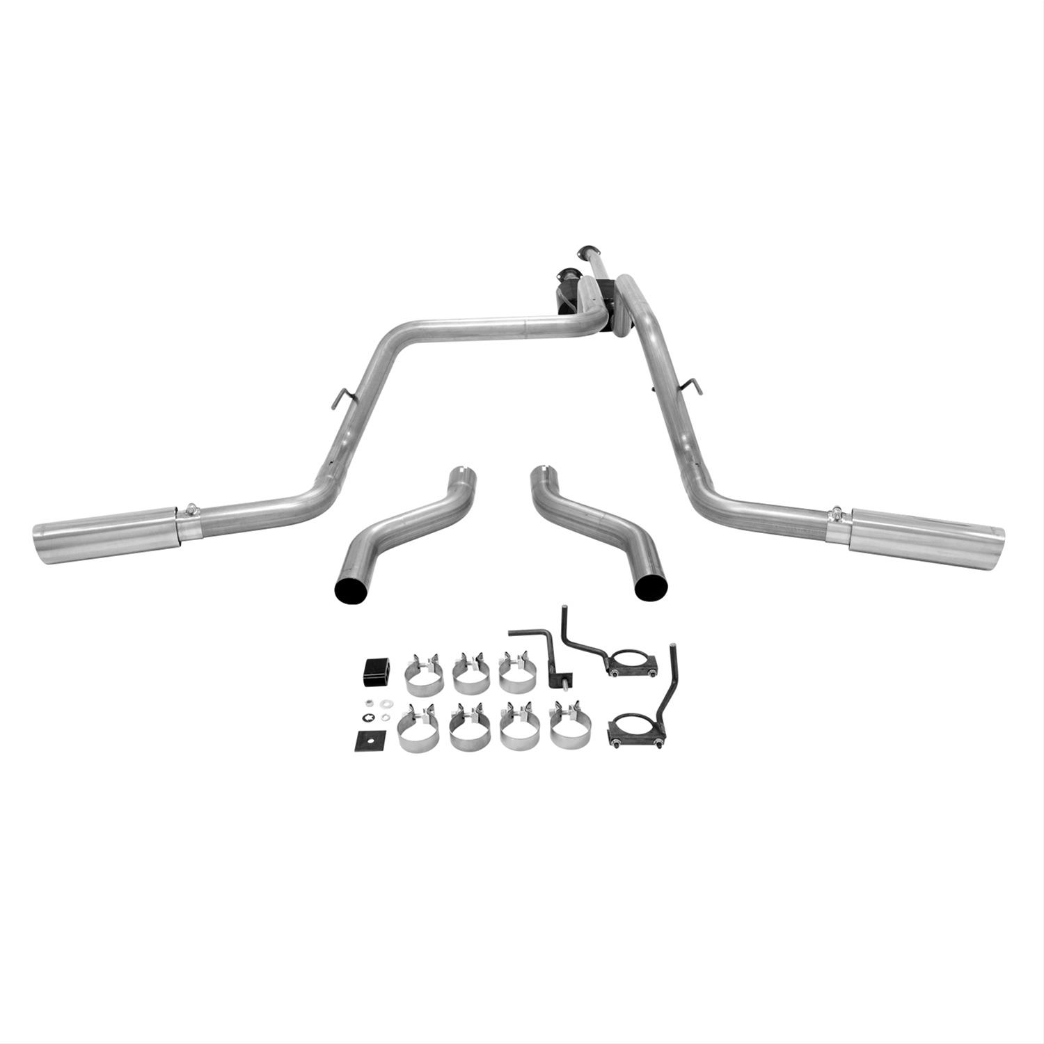 Flowmaster American Thunder Exhaust Systems 817664 System, Thunder, Cat-back, Stainless Steel, Natural, Toyota, 4.6L, 5.7L, Kit thumbnail 2