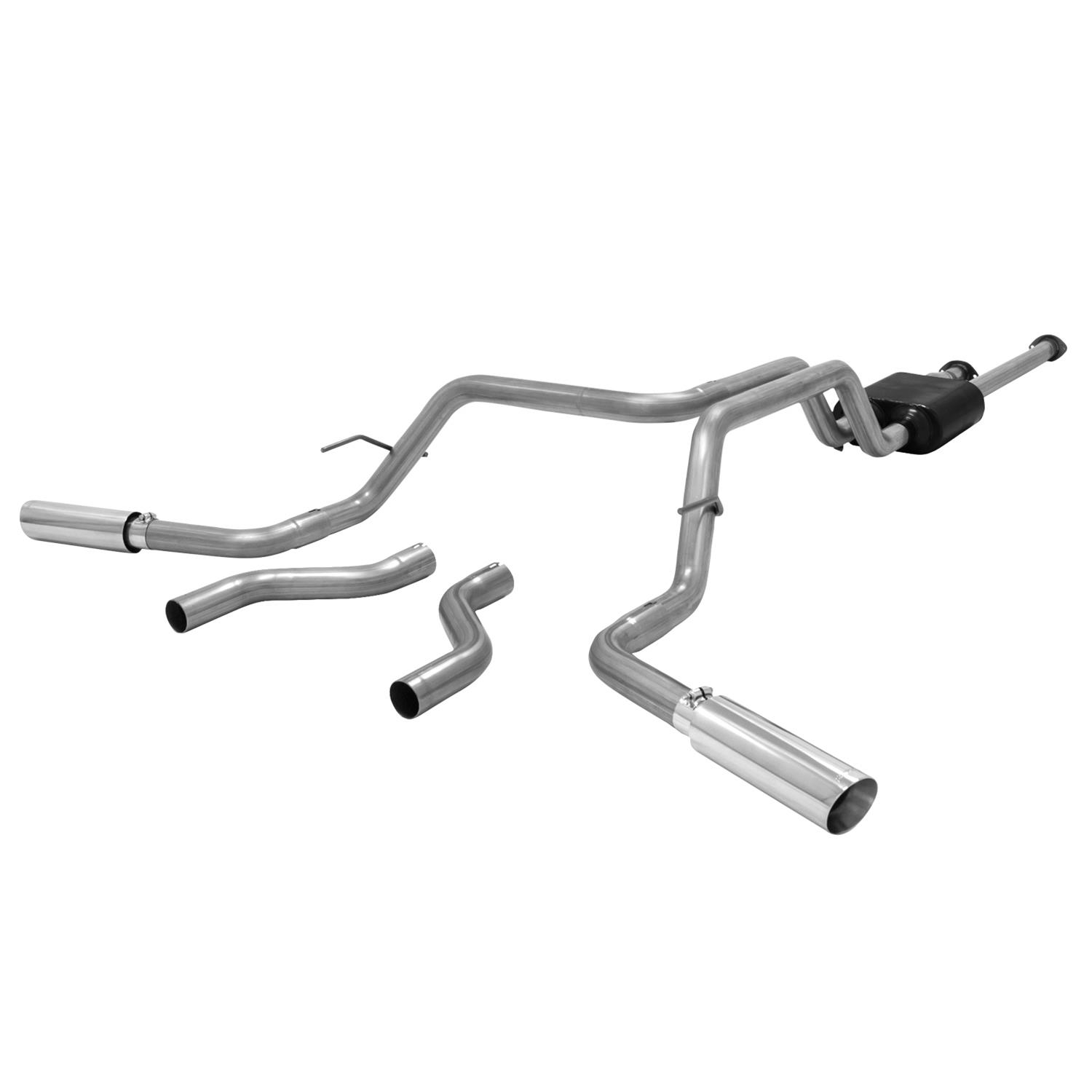 Flowmaster American Thunder Exhaust Systems 817664 System, Thunder, Cat-back, Stainless Steel, Natural, Toyota, 4.6L, 5.7L, Kit