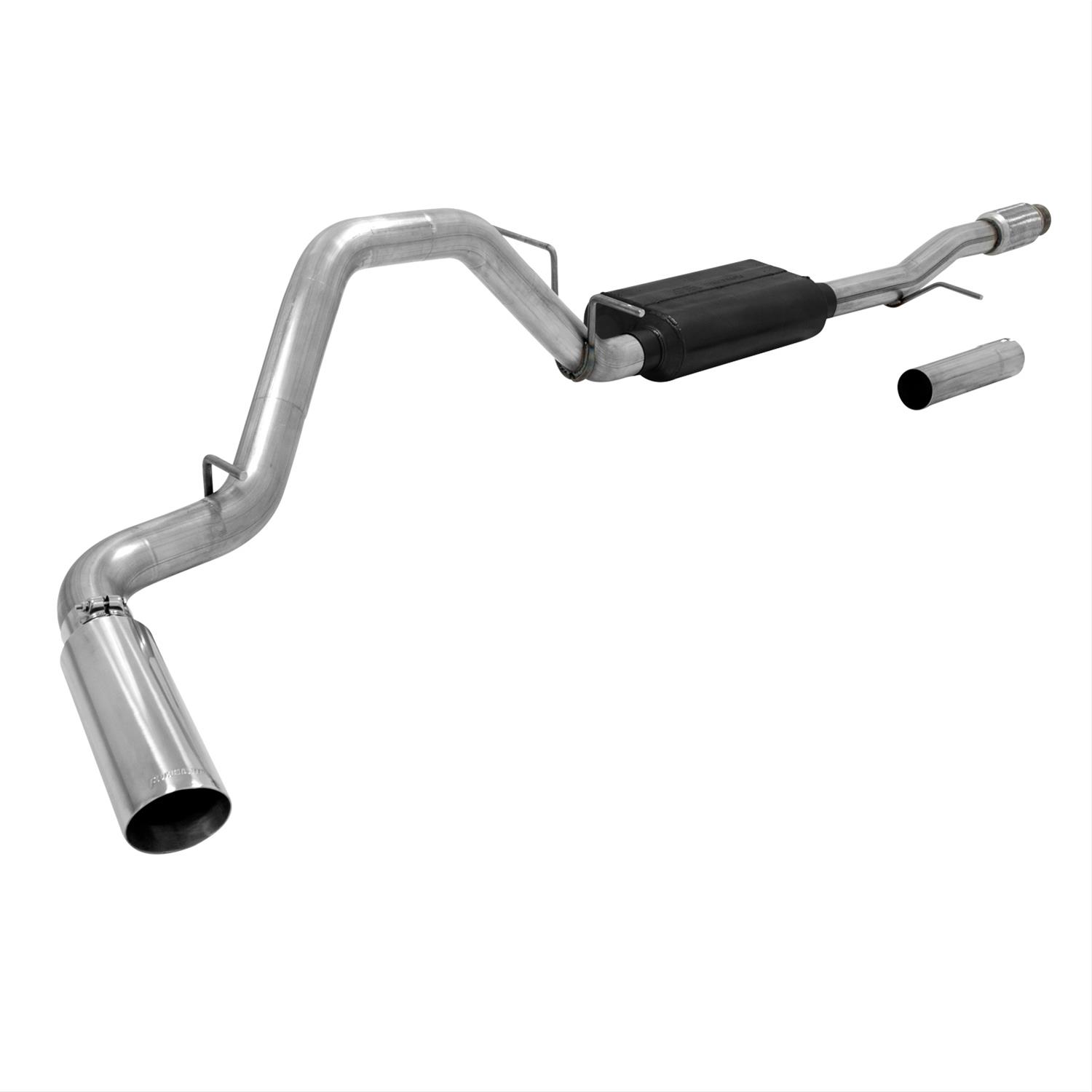 Flowmaster Force II Exhaust Systems 817672 System, II, Cat-back, Single, Stainless Steel, Natural, Side Exit, Chevy, GMC, 4.3L, 5.3L, Kit thumbnail 2