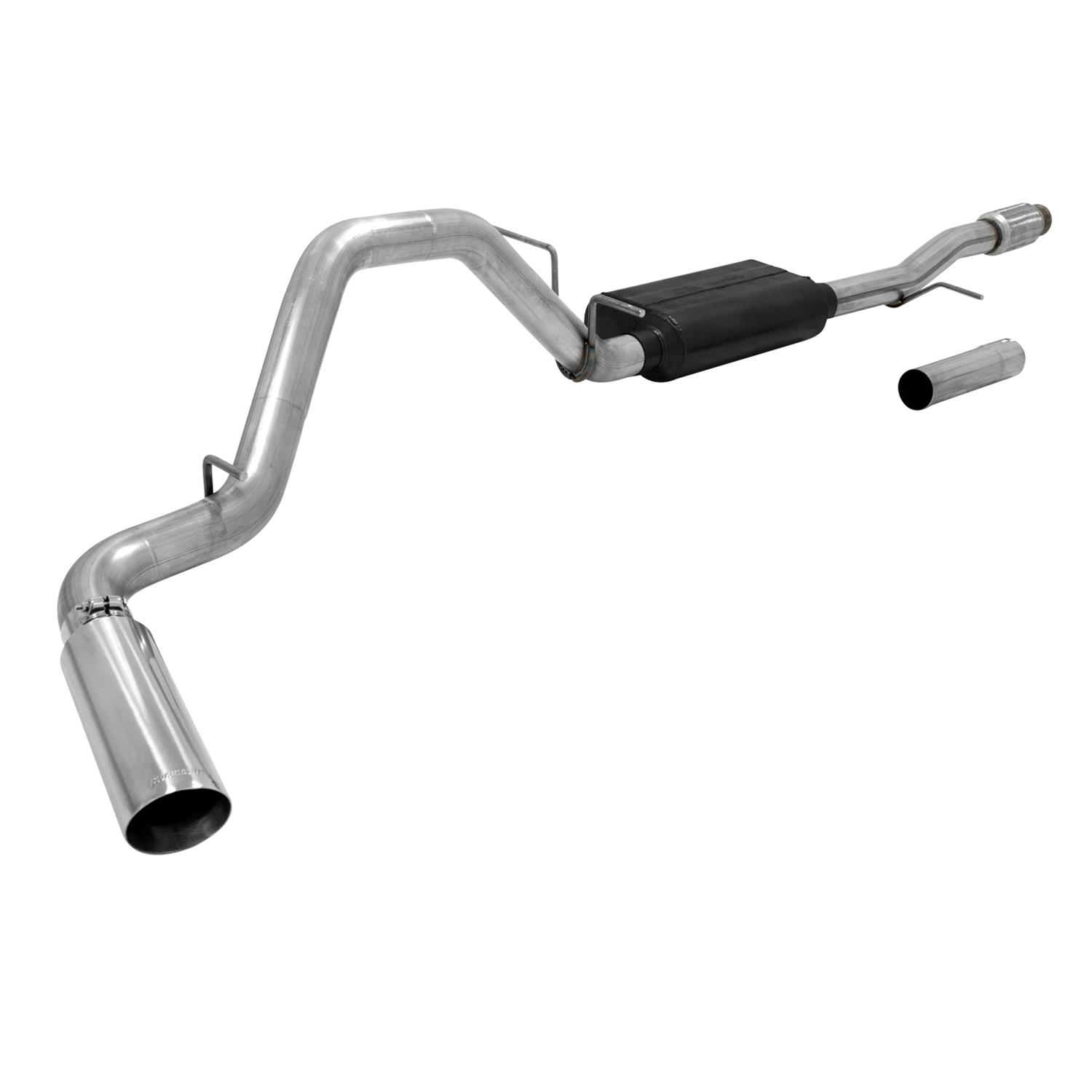 Flowmaster Force II Exhaust Systems 817672 System, II, Cat-back, Single, Stainless Steel, Natural, Side Exit, Chevy, GMC, 4.3L, 5.3L, Kit thumbnail 3
